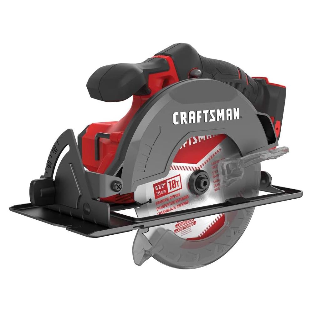 Sierra Circular Inalámbrica CRAFTSMAN V20 6.5" 4200 RPM