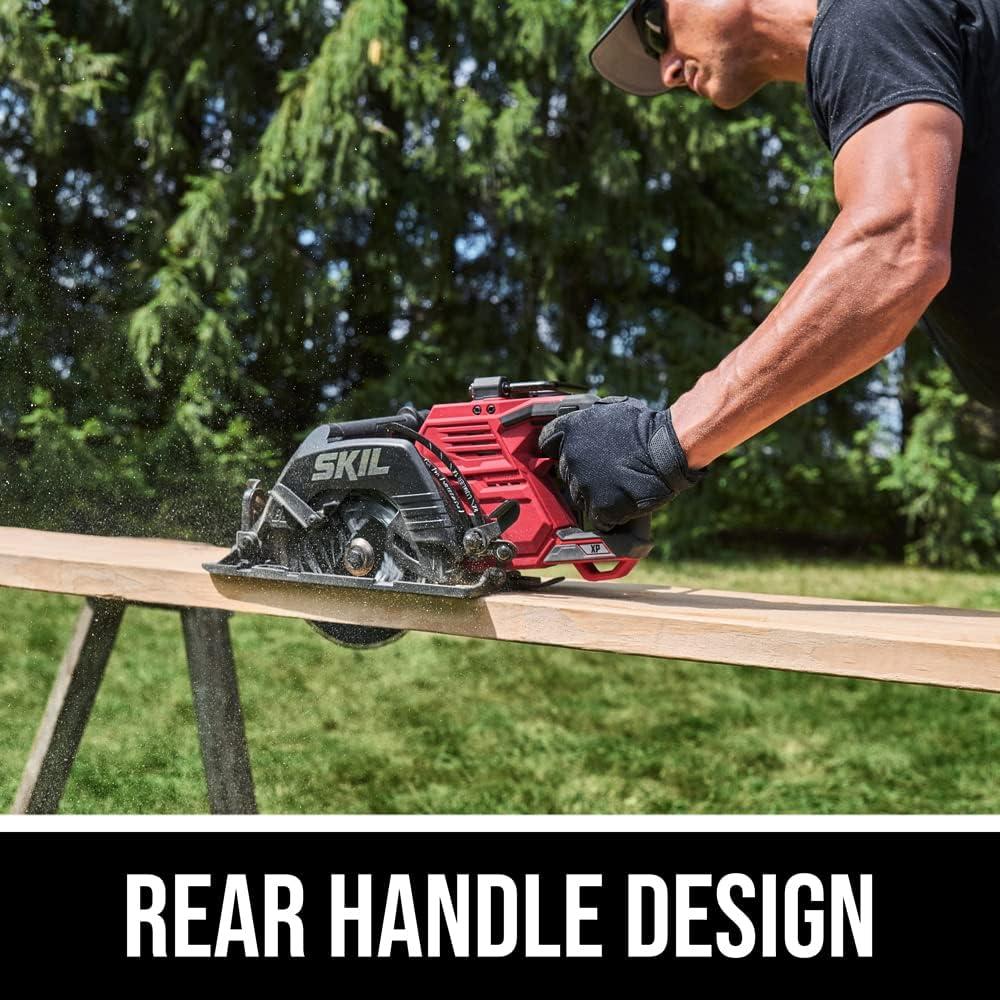 Sierra Circular SKIL PWR CORE 20 7-1/4" 40V Kit 2 Baterías