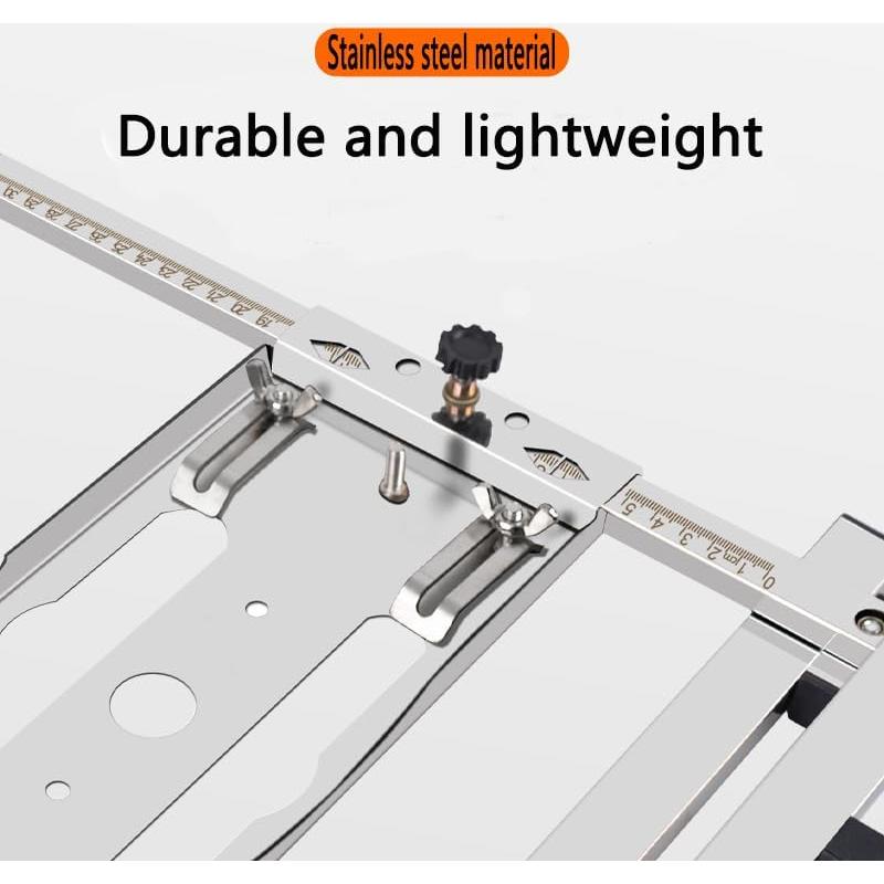 Guía de riel para sierra circular Genérico 39 cm ajustable