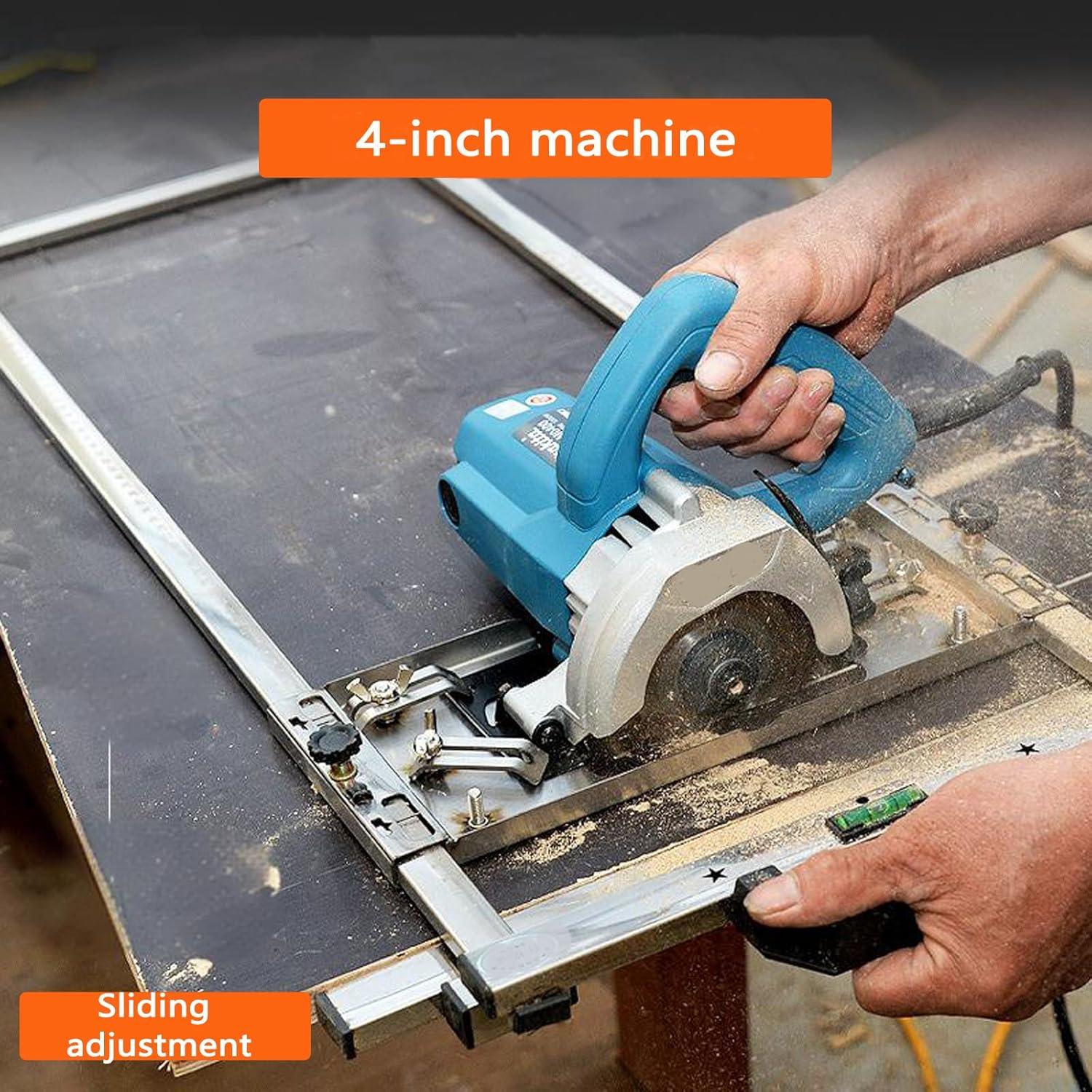 Circular Saw Guide,For 4-1/2-inch,5-1/2-inch,6-1/2-Inch,7-1/4-Inch Circular Saw,Installation Free Multifunction Circular Saws Edge Guide,Universal Precision Cutting Tool for Woodworking & DIY Projects