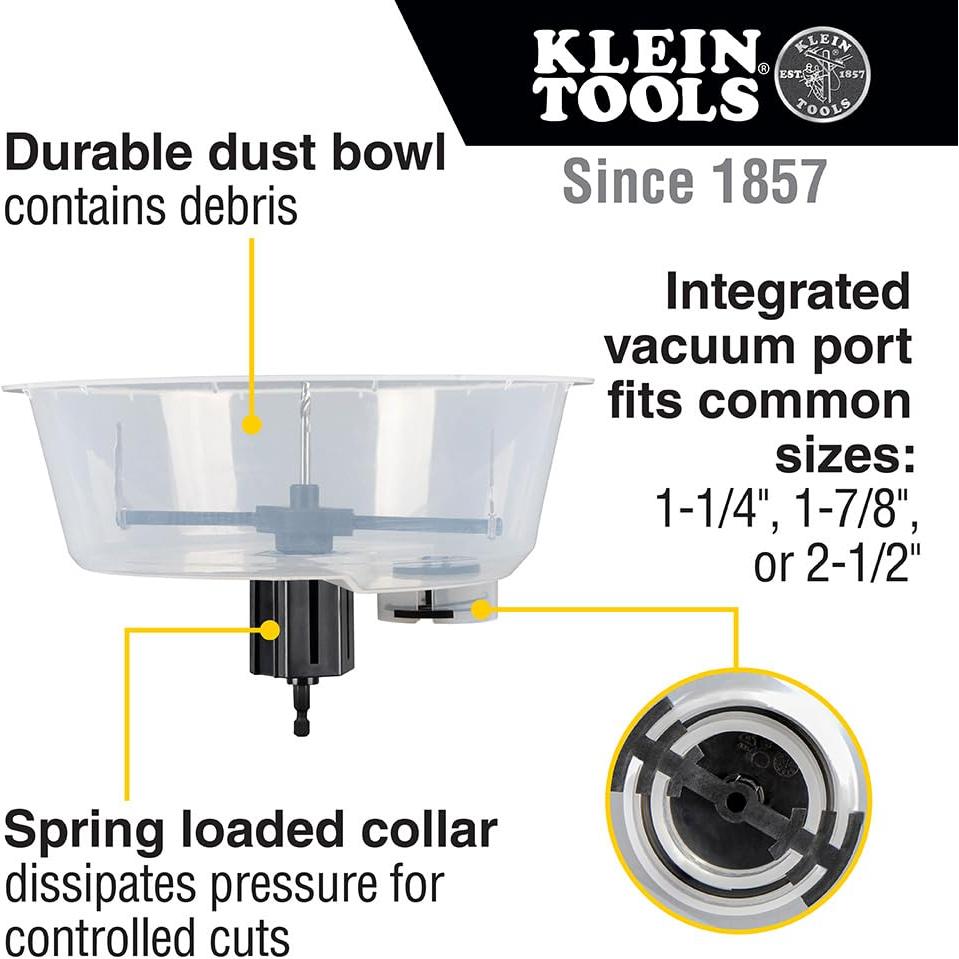 Sierra de Agujero Klein Tools 53710 Ajustable 5,1-17,8 cm