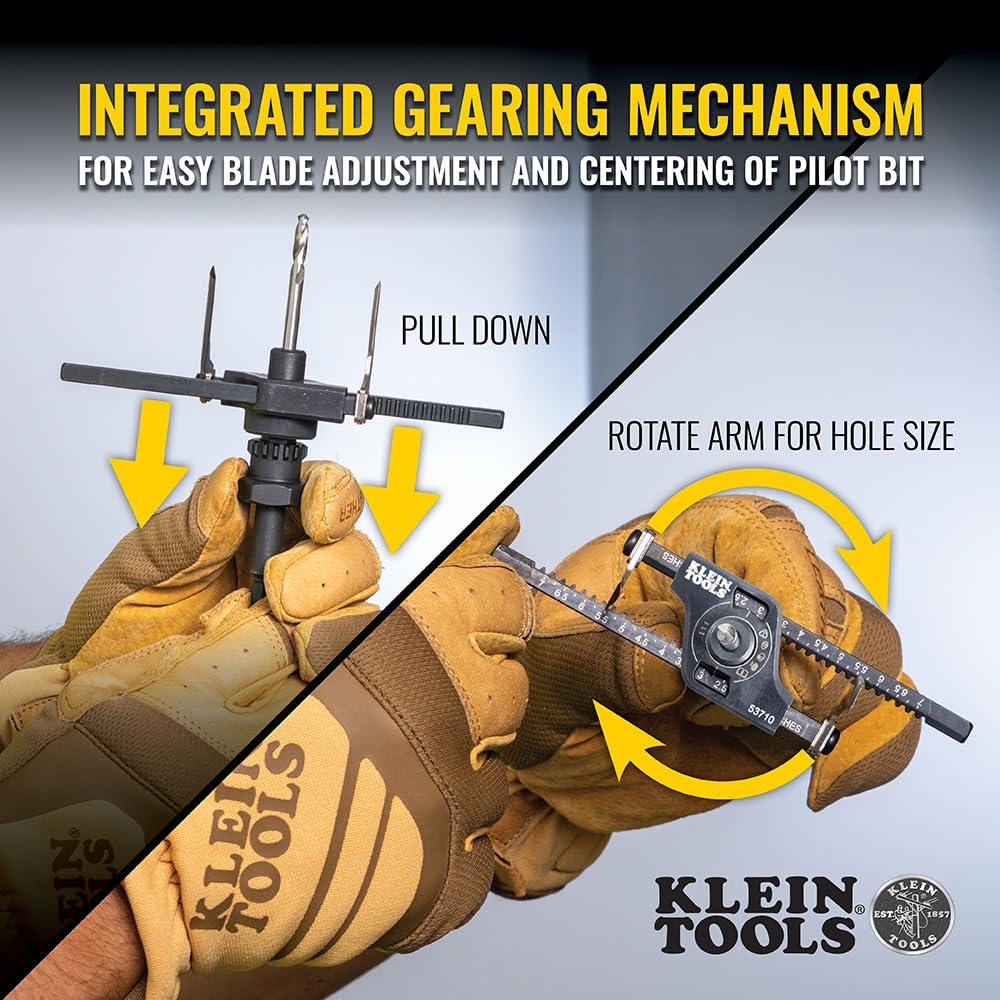 Sierra de Agujero Klein Tools 53710 Ajustable 5,1-17,8 cm