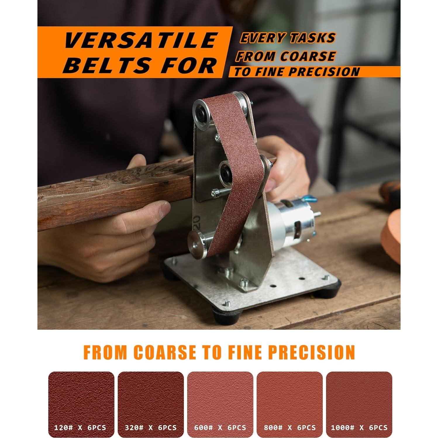 Mini Lijadora de Banda Blissthrill 24V 7 Velocidades