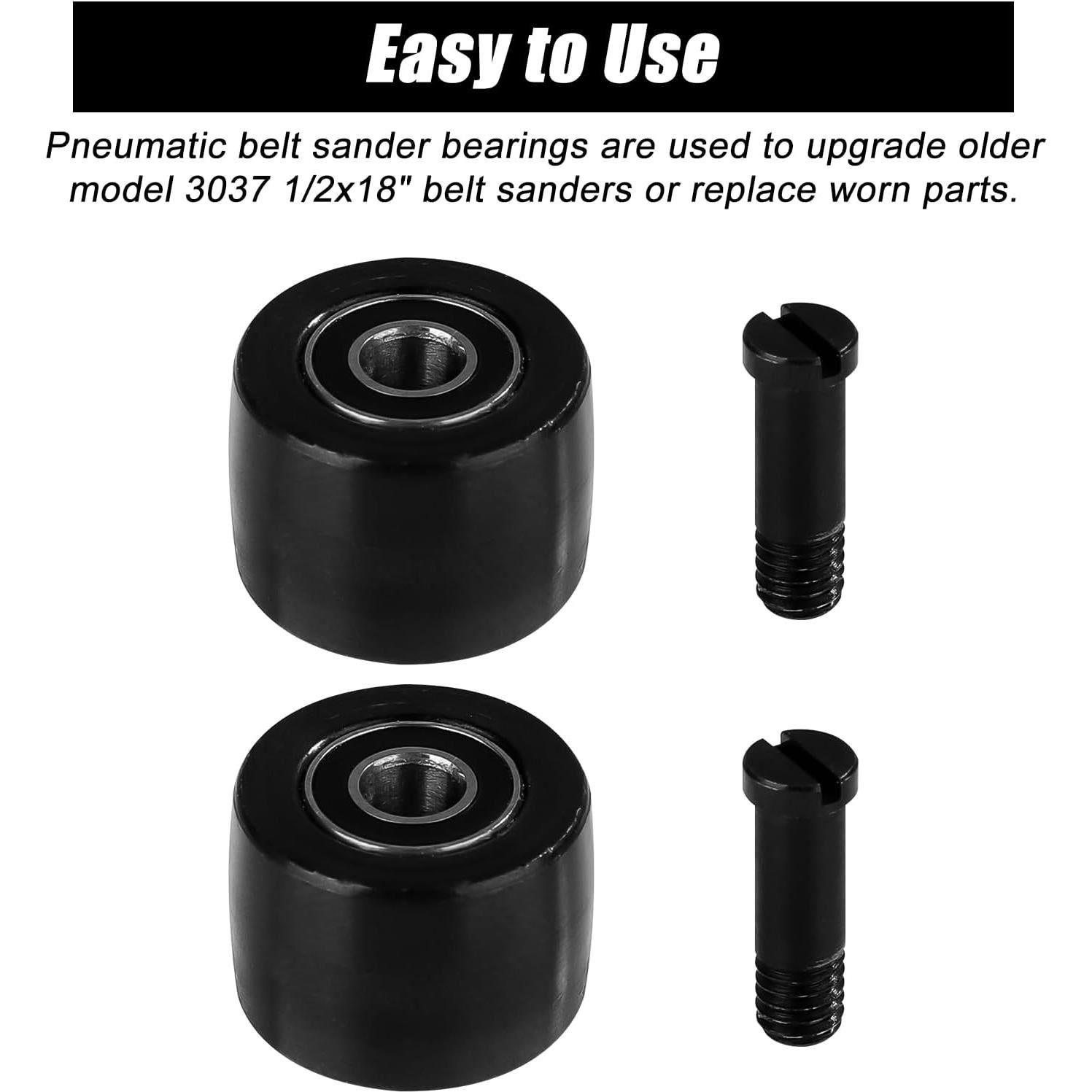 Rodamientos 3037PAR para Lijadora Neumática Astro - 2 Piezas