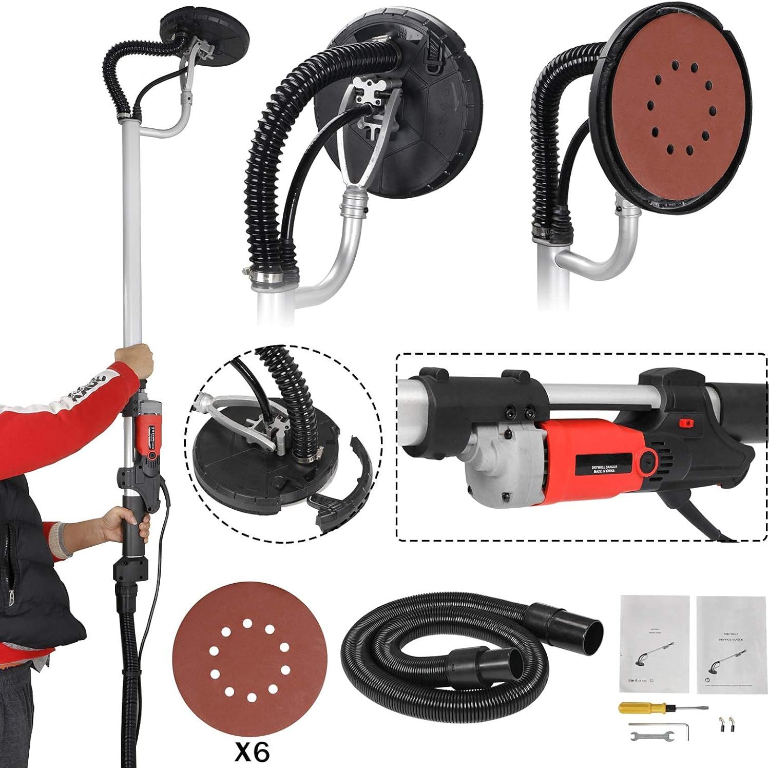 Lijadora de Yeso F2C 800W 6 Velocidades 6 Discos 22,35cm