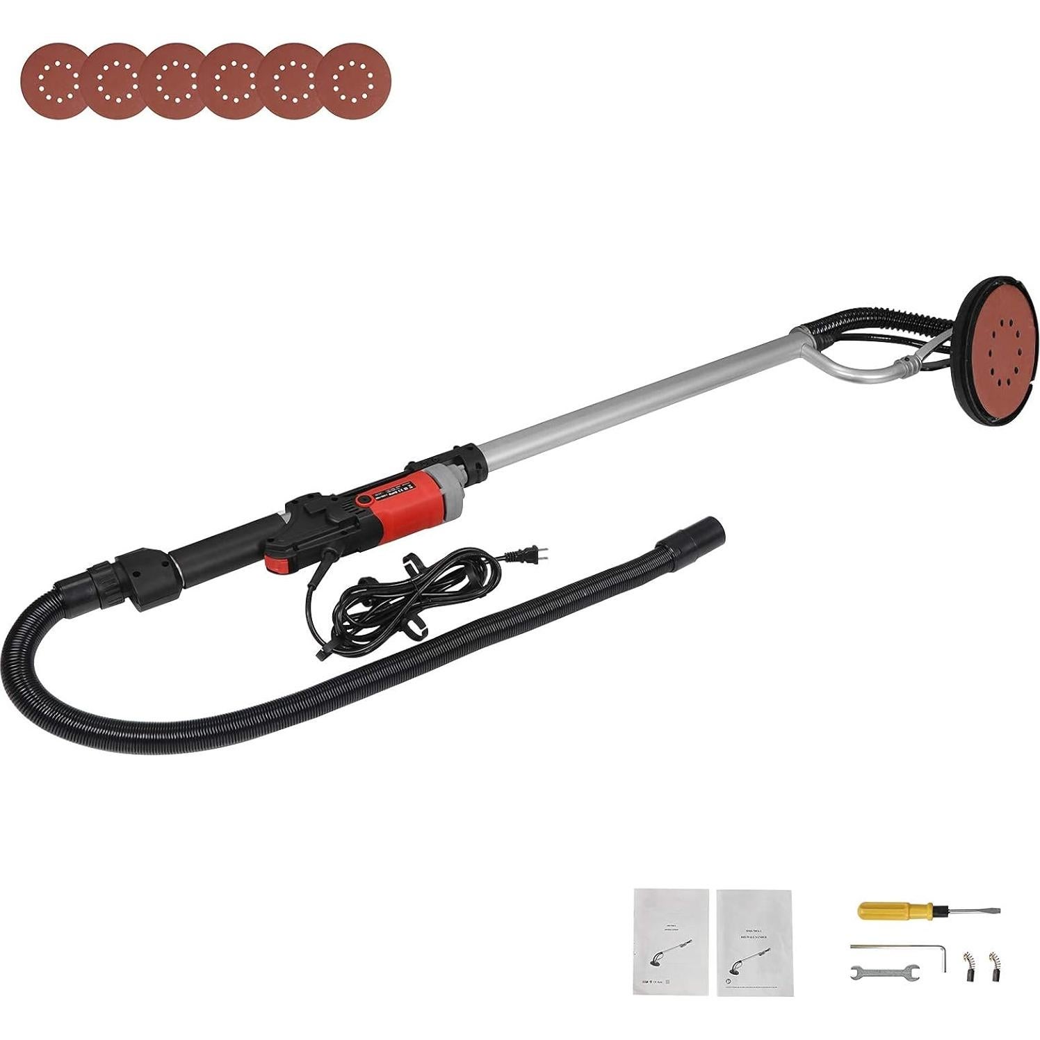 Lijadora de Yeso F2C 800W 6 Velocidades 6 Discos 22,35cm