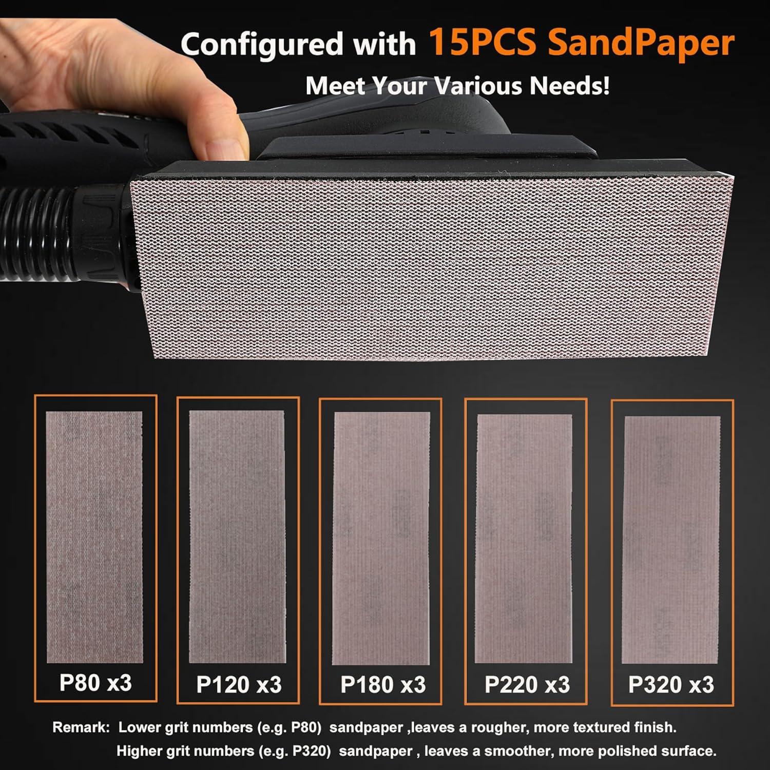 Lijadora de Planchas MAXXT 350W 7 Velocidades 2.26kg