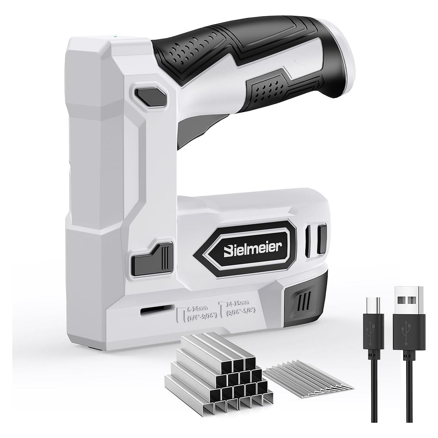 Grapadora Eléctrica Bielmeier 2 en 1 Inalámbrica 4V