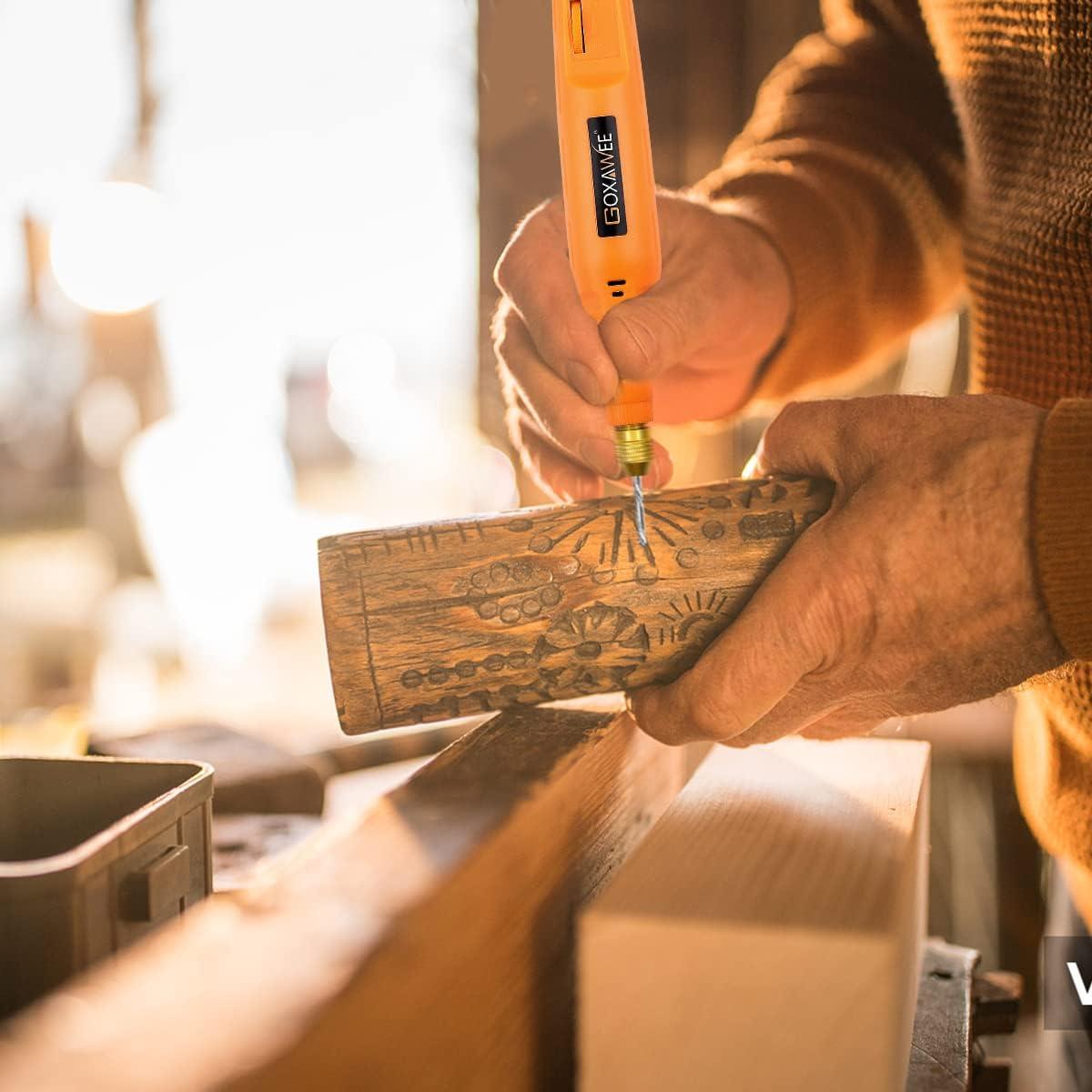 Mini Herramienta Rotativa GOXAWEE 105 Accesorios 18000 RPM