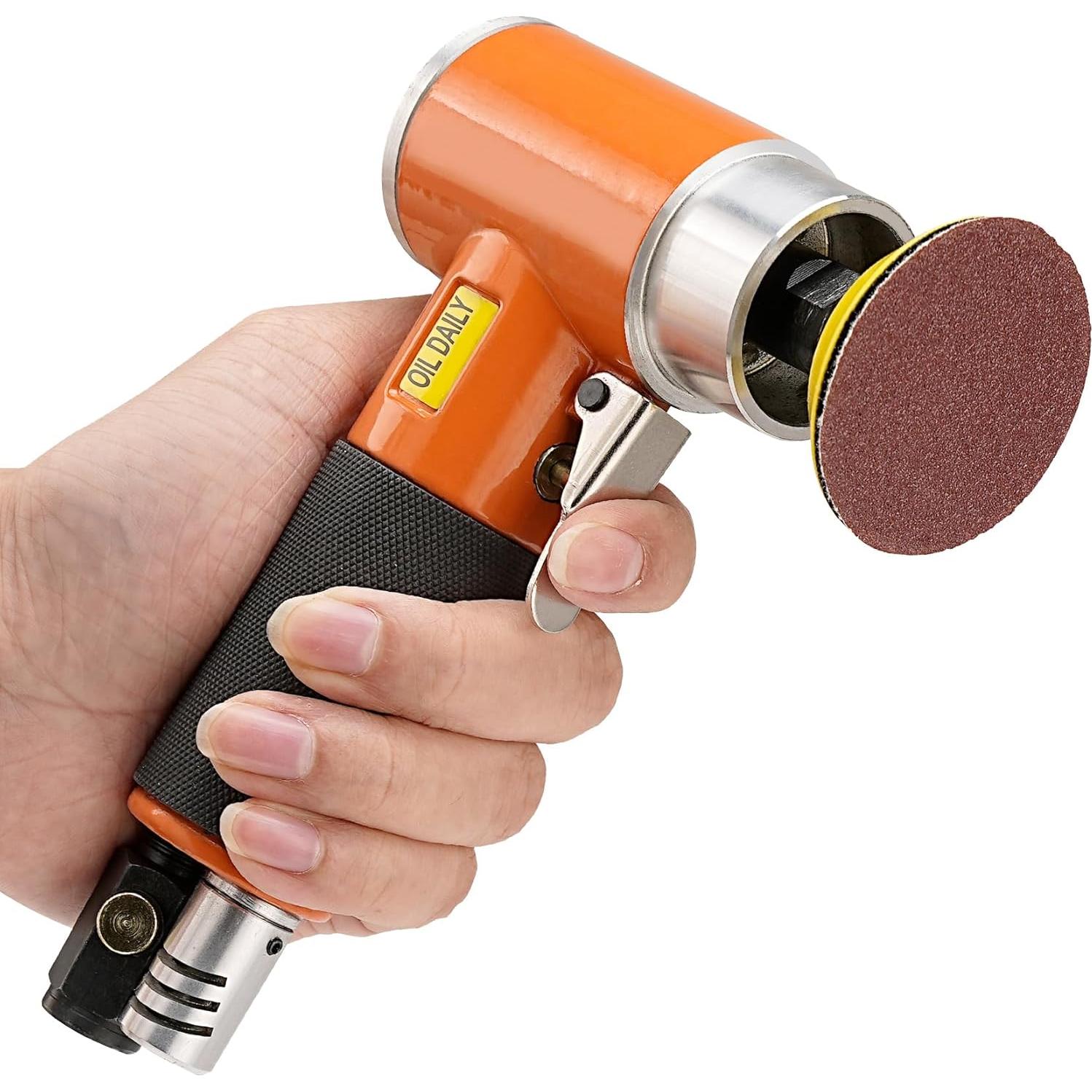 Lijadora Neumática 2-en-1 NuoDunco 5,08 cm + 40 Accesorios