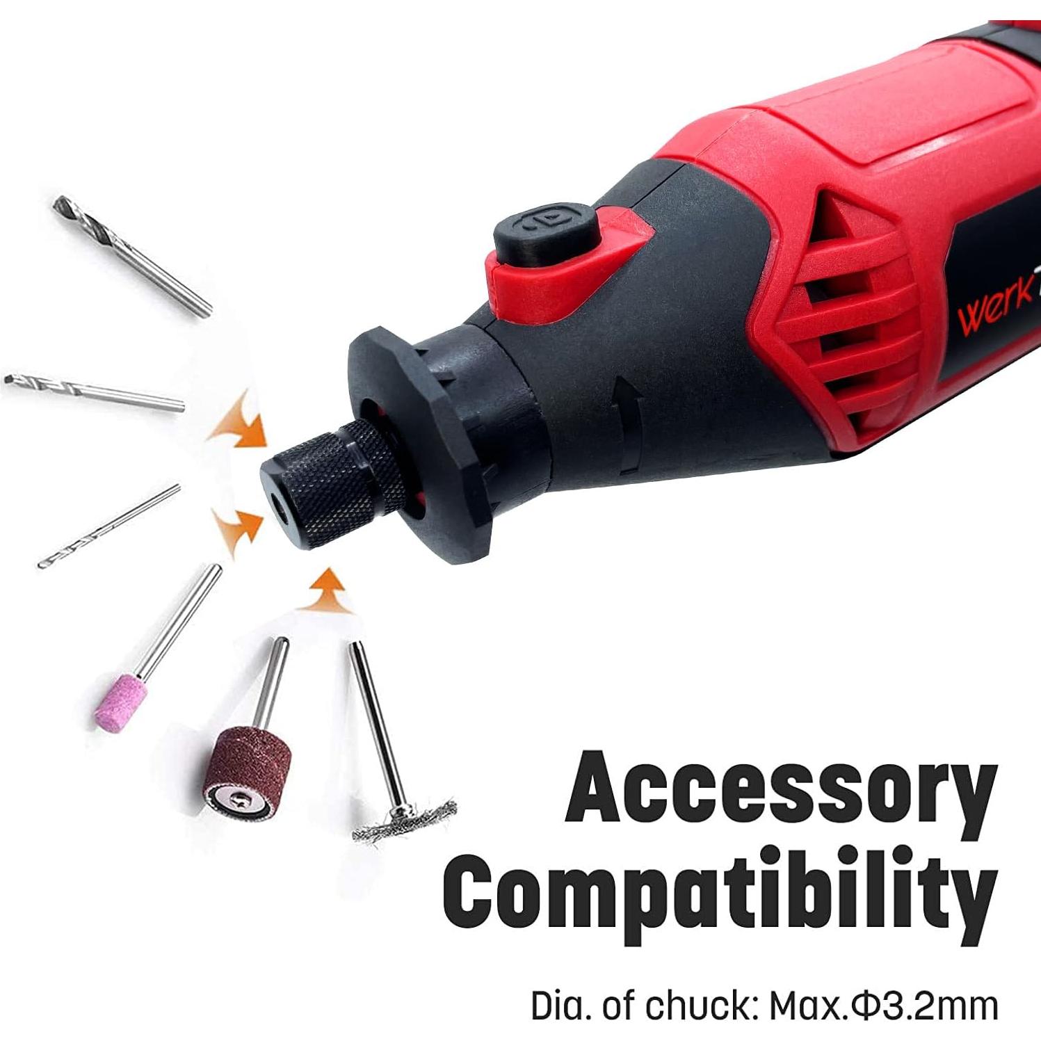 Kit Herramienta Rotativa Hyperpower 170W 100 Accesorios