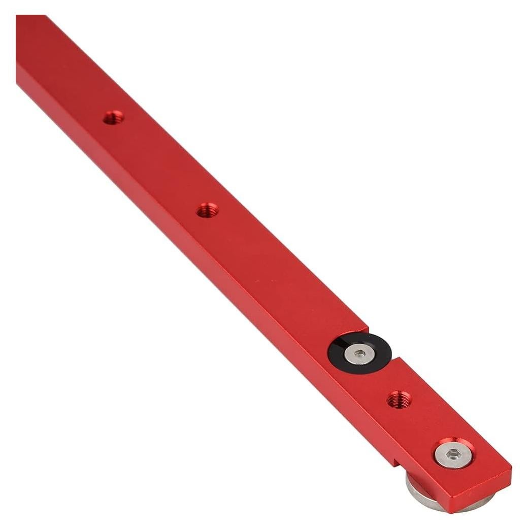 Barra de Inglete KETIPED 450mm Aluminio Rojo Ajustable