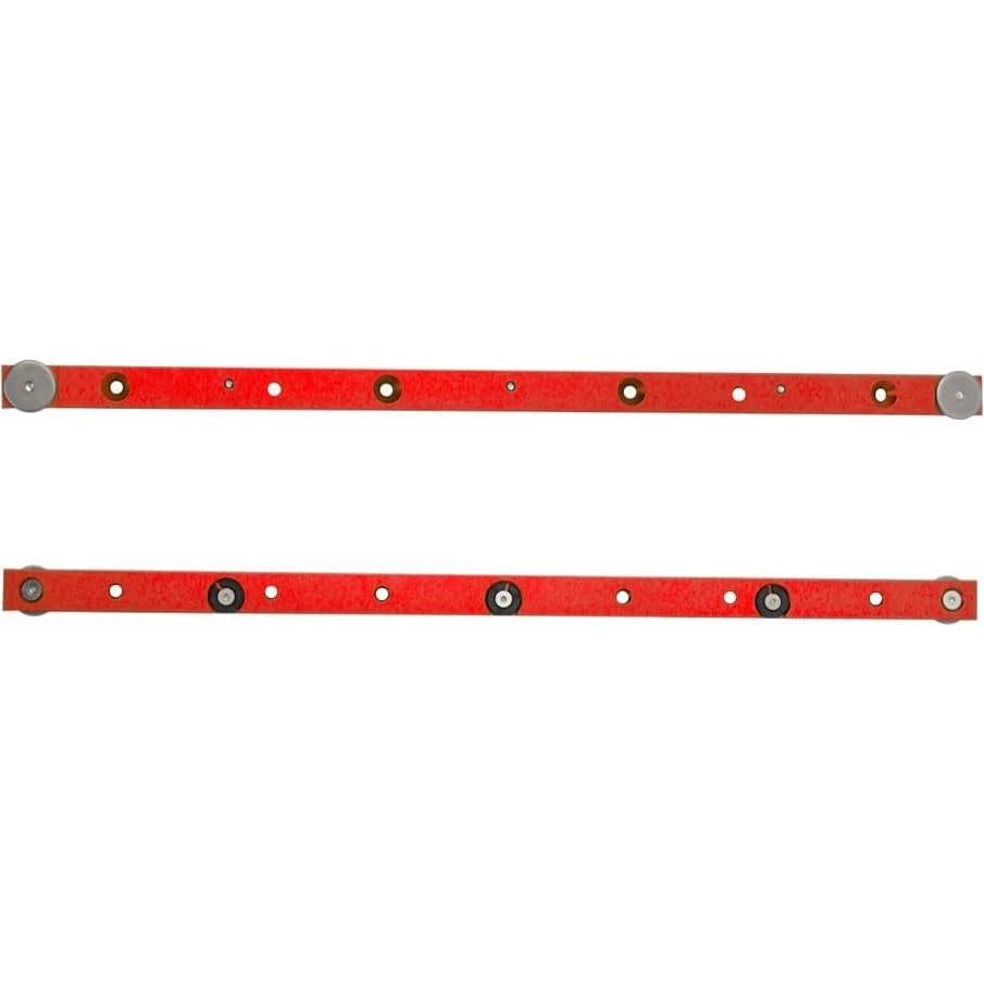 Barra de Inglete KETIPED 450mm Aluminio Rojo Ajustable