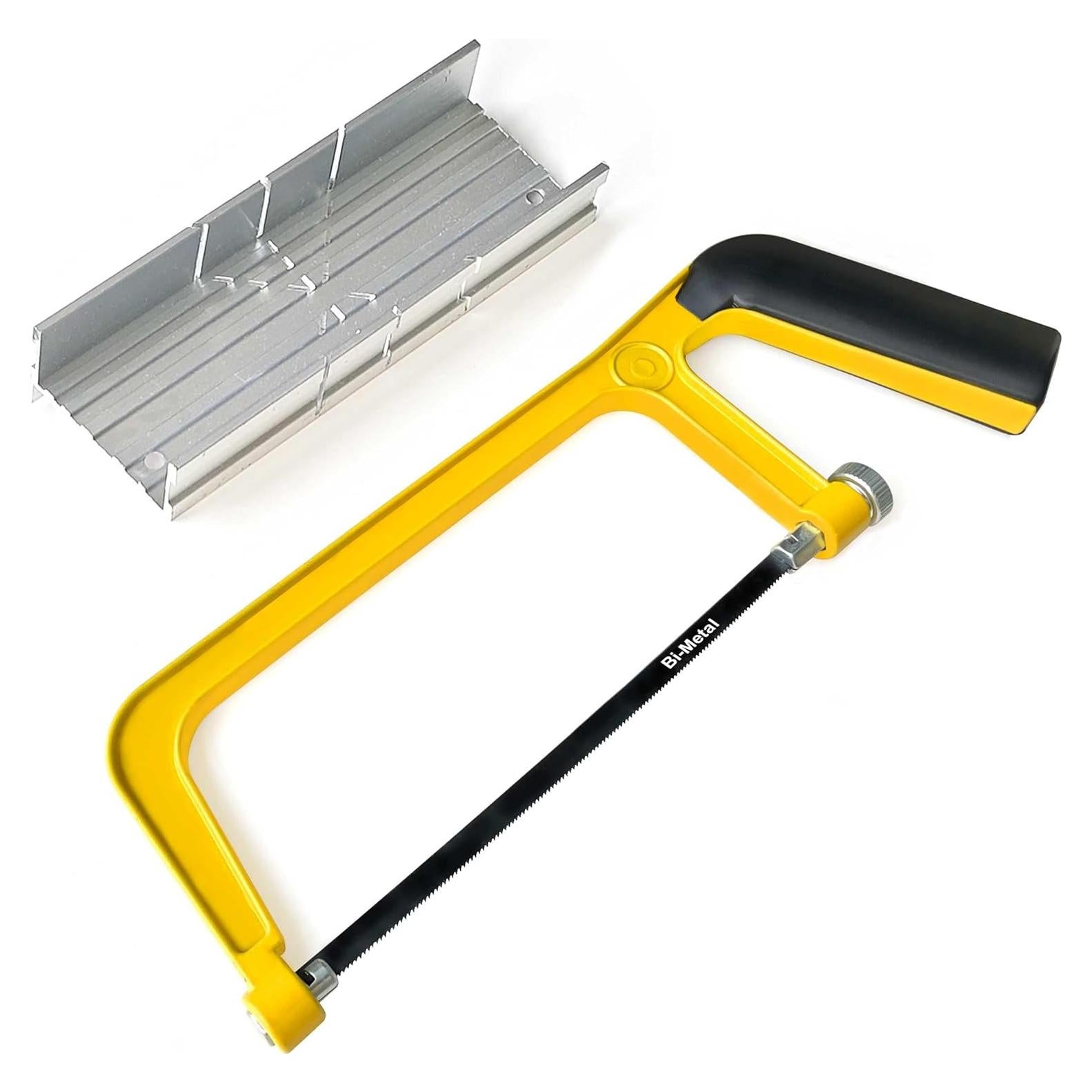 Sierra de arco mini Viganoc 150 mm con bloque de inglete