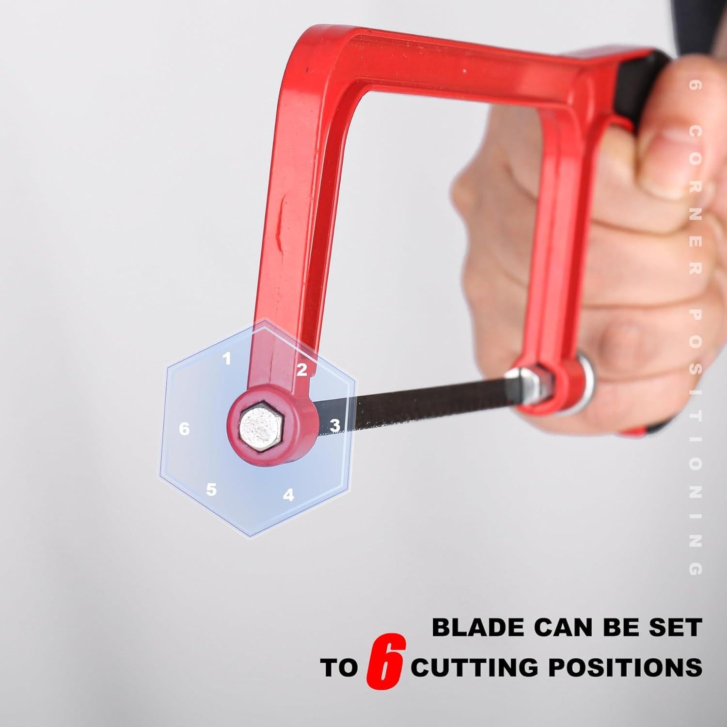 Sierra de Arco HAUTMEC 150mm con Caja de Inglete Ajustable