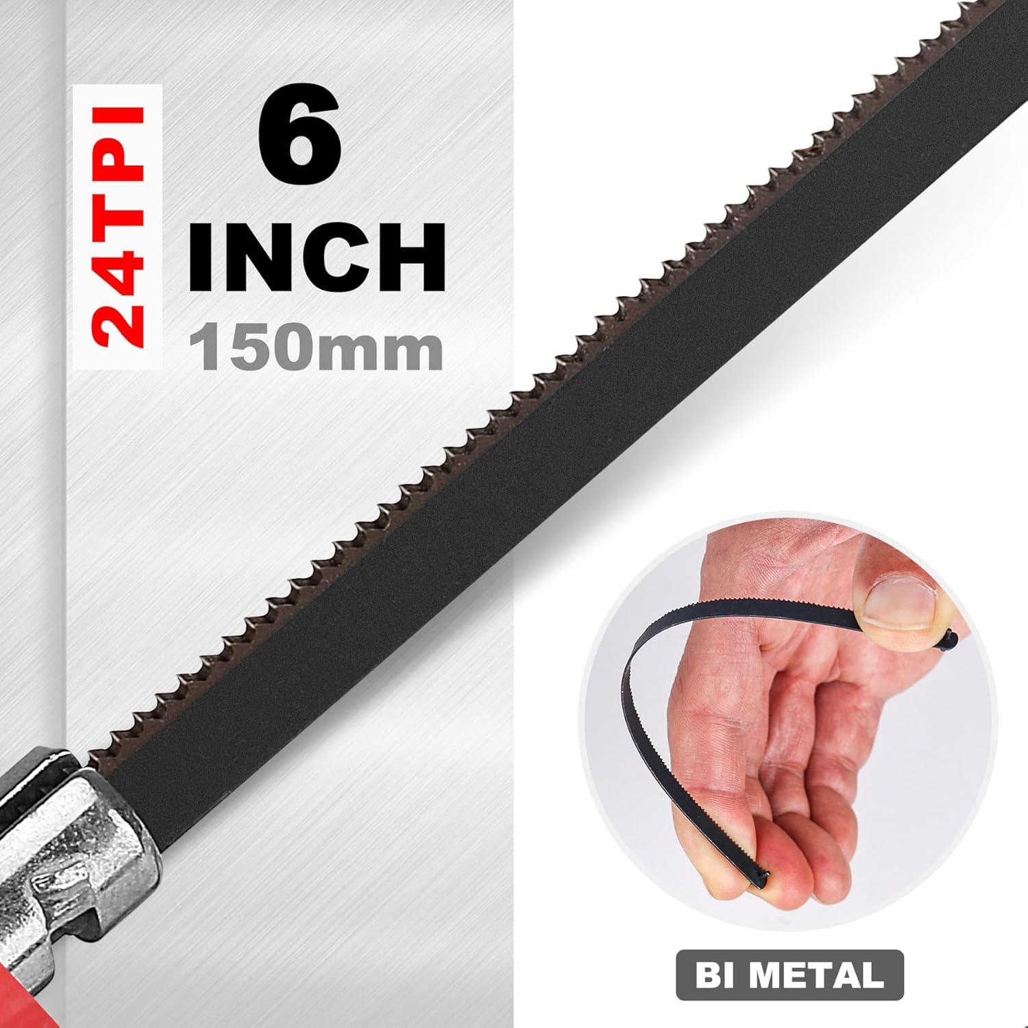 Sierra de Arco HAUTMEC 150mm con Caja de Inglete Ajustable