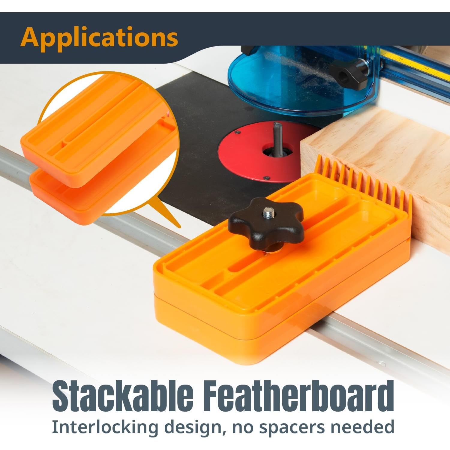 Tablero de Plumas Apilables POWERTEC 71832 para Carpintería