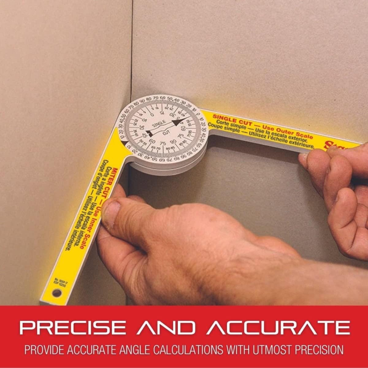 Transportador de Inglete Starrett 505A-12 de Aluminio 30,48 cm