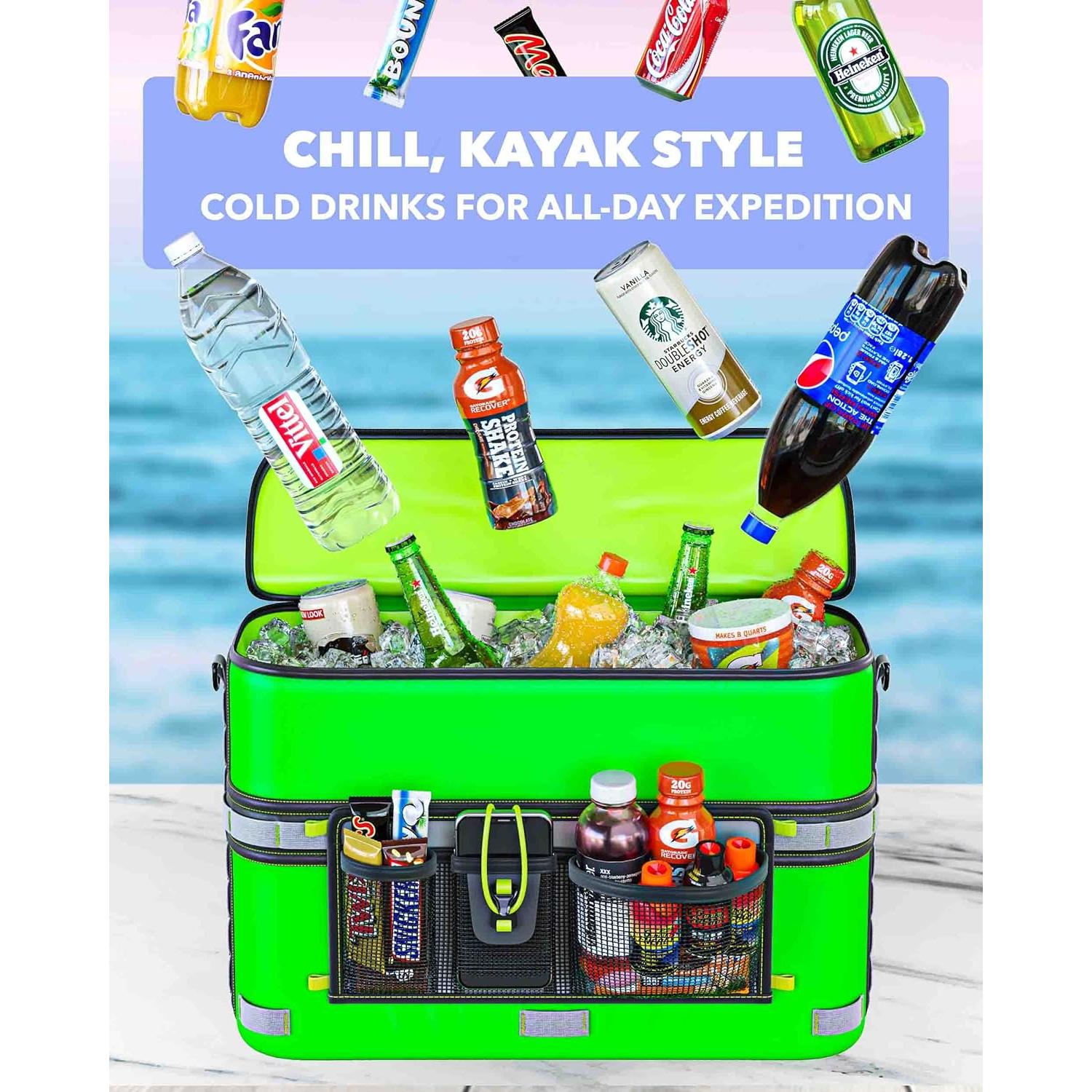 Nevera Impermeable Skywin para Kayak Detrás del Asiento