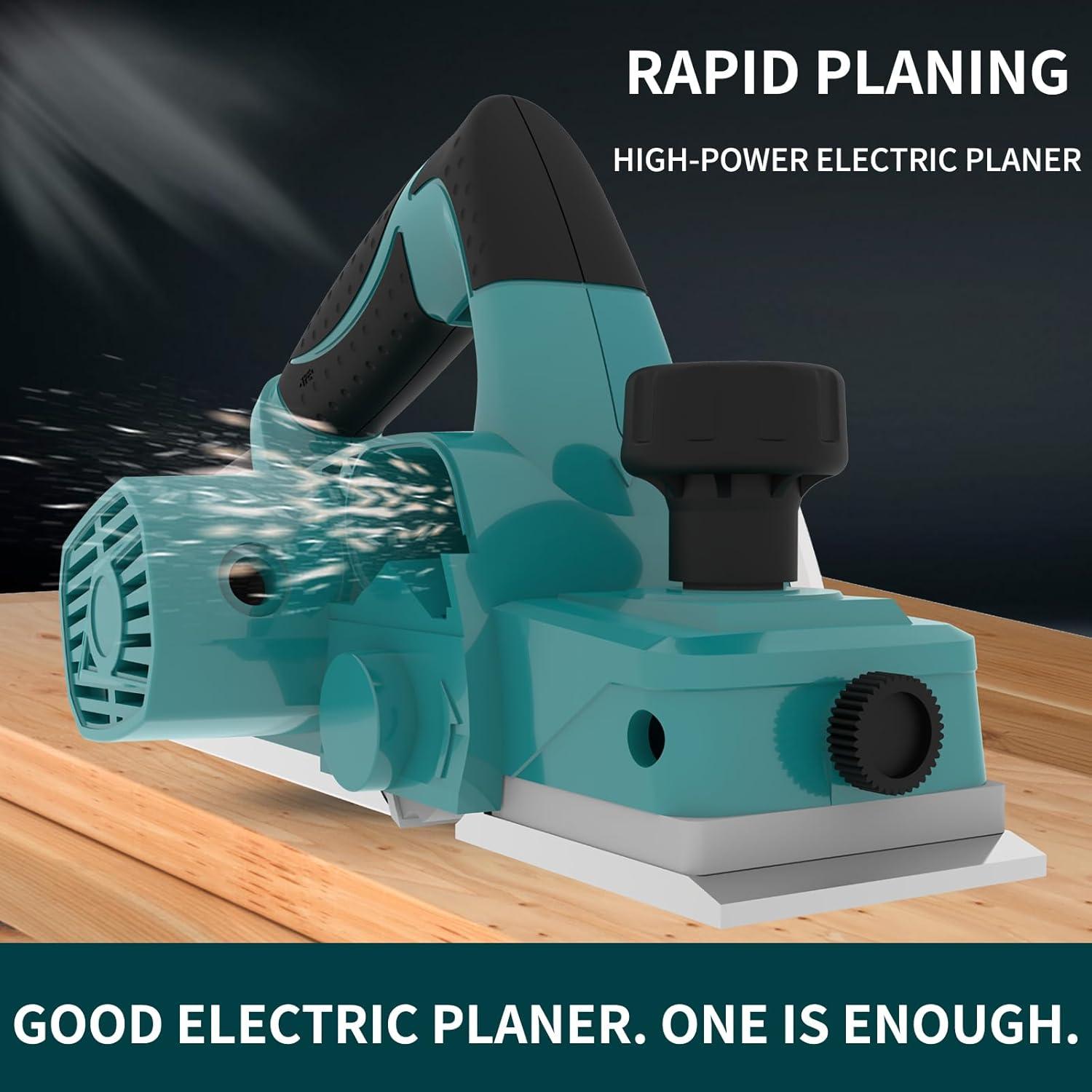 Planeadora Eléctrica DNTI 5A 16000rpm 82mm para Madera