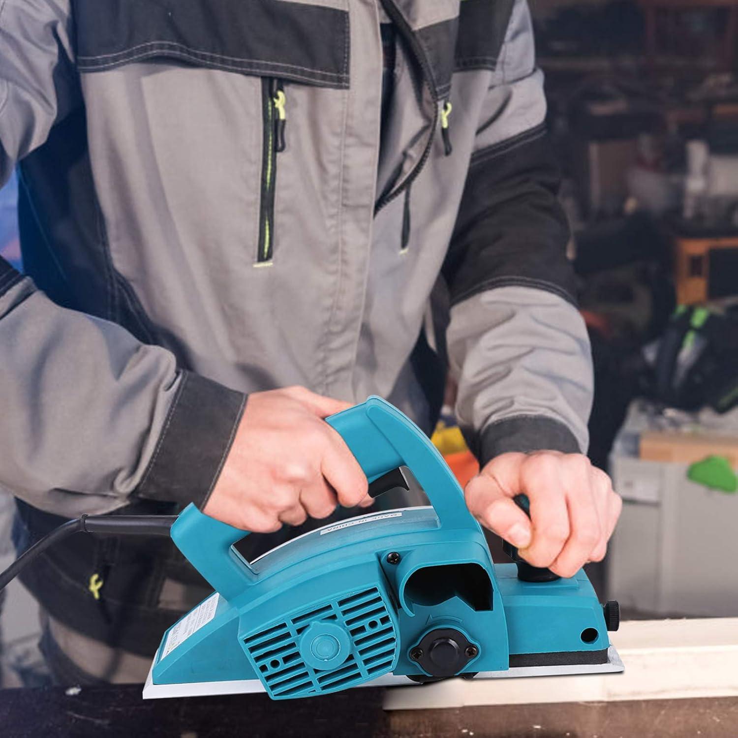 Planeadora Eléctrica Yosoo 110V para Carpintería 84mm