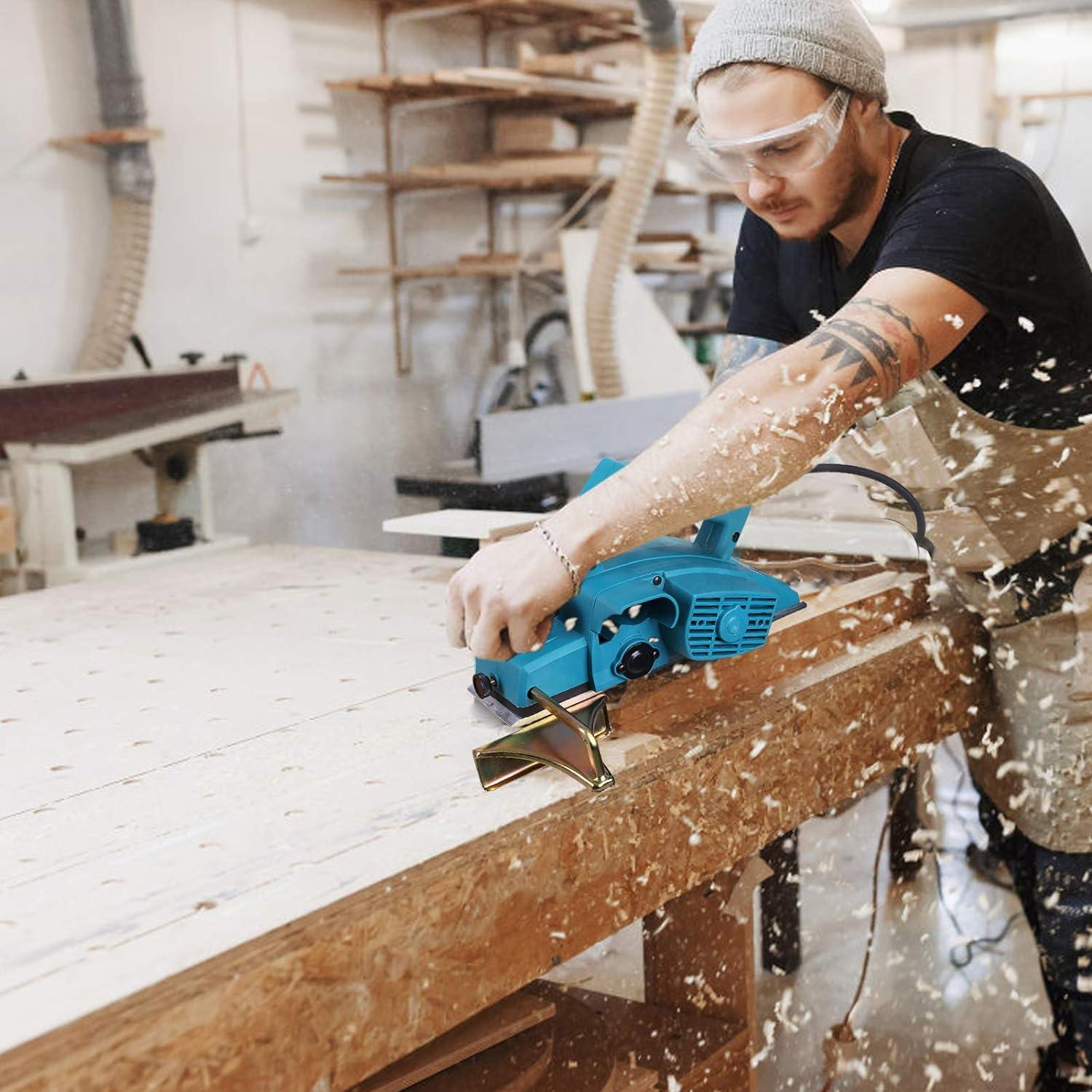 Planeadora Eléctrica Yosoo 110V para Carpintería 84mm