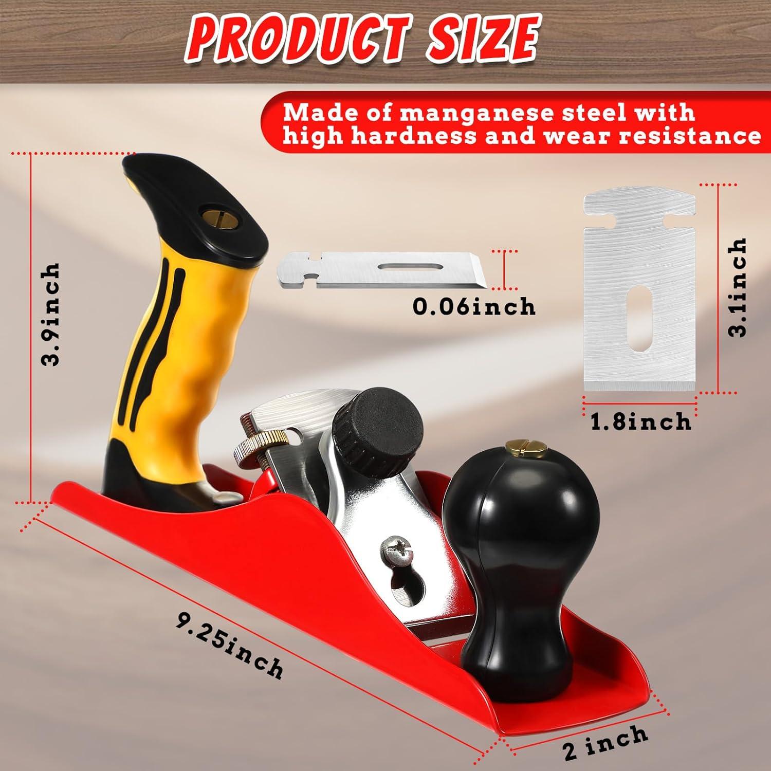 Planeador de Mano Lanties 5 cm Ajustable para Carpintería