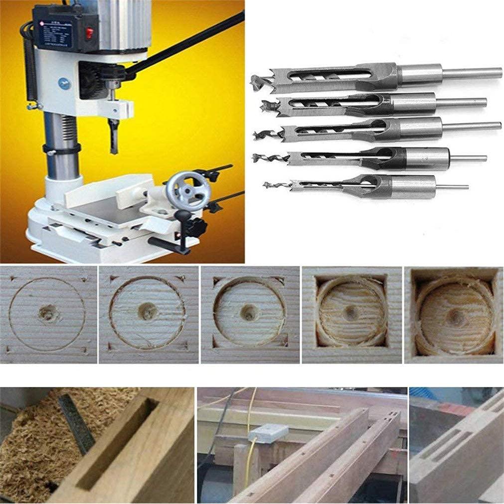 Brocas Cuadradas para Madera WSOOX 4 Piezas 6,4 a 12,7 mm