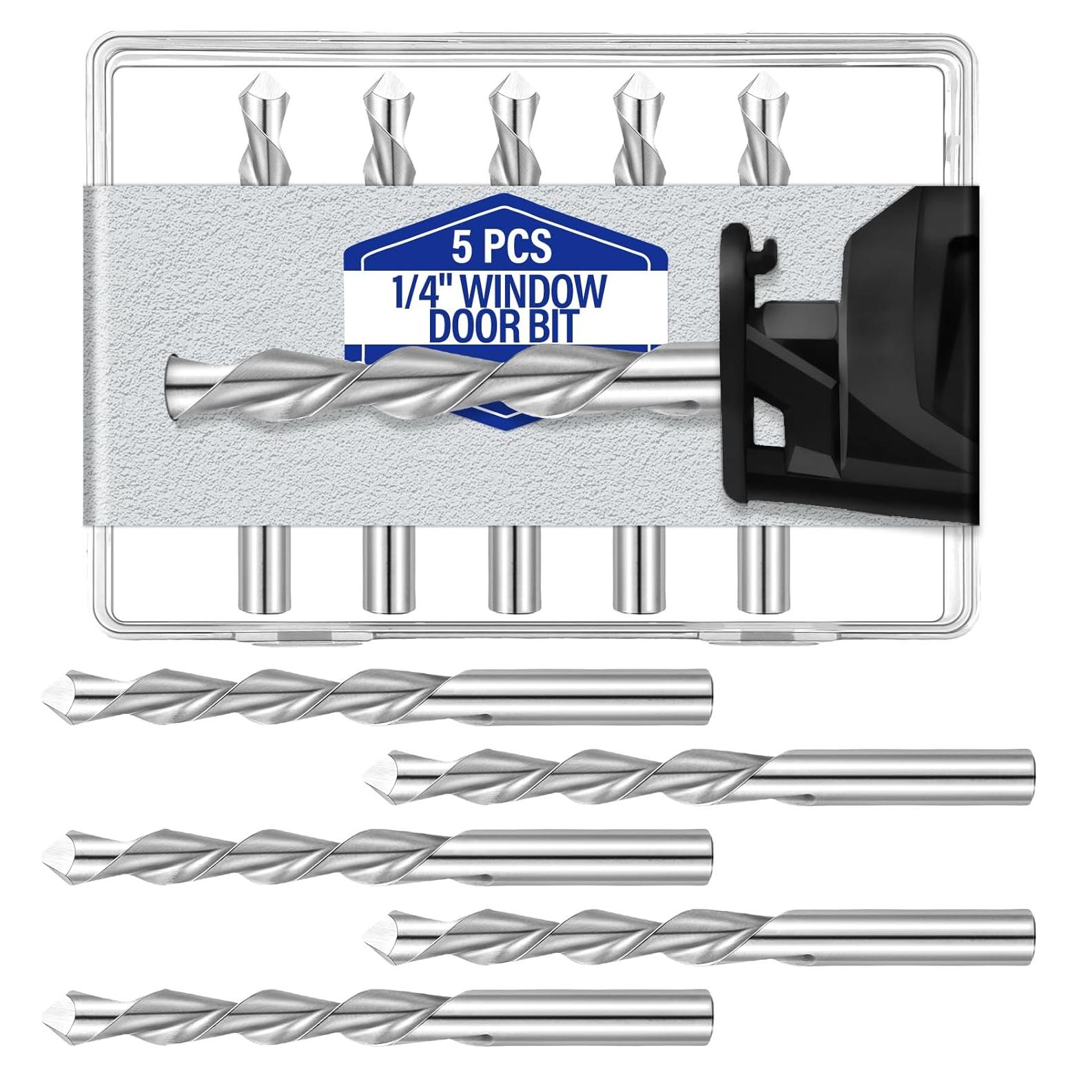 Brocas Tondiamo 0.64cm para Cortar Drywall - 5 Piezas