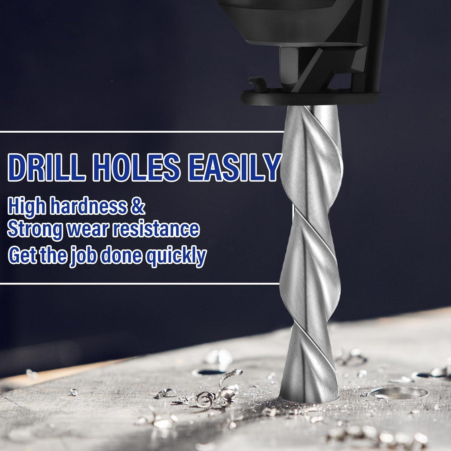 Brocas Tondiamo 0.64cm para Cortar Drywall - 5 Piezas