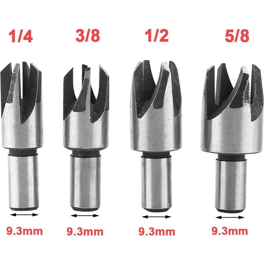 Juego de Cortadores de Tapones Bestgle 8 Piezas Acero 6-16mm