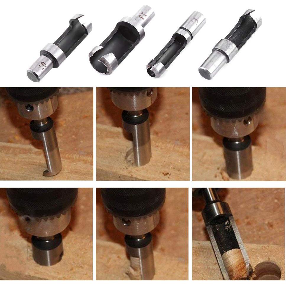 Juego de Cortadores de Tapones Bestgle 8 Piezas Acero 6-16mm