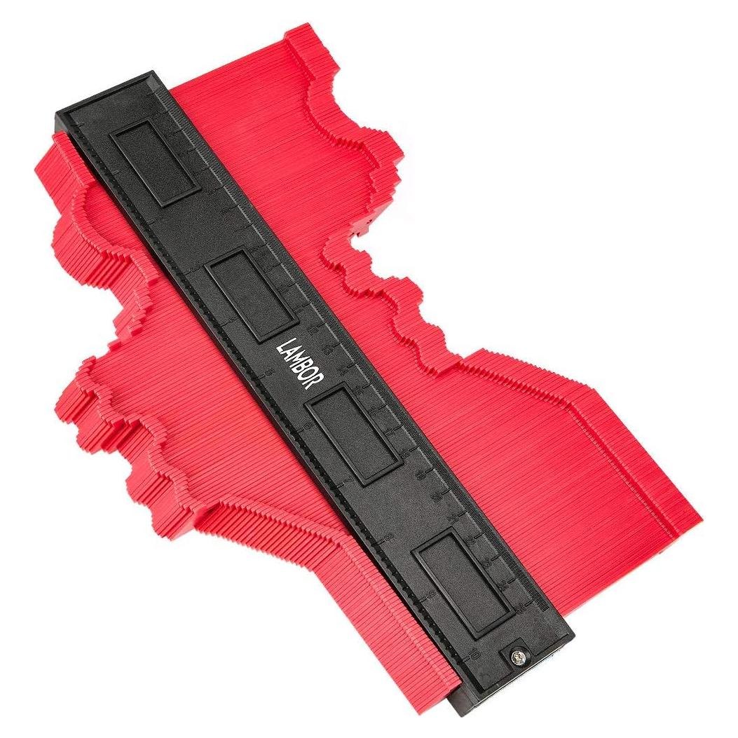 Calibrador de Contorno 25 cm Lambor Studios Rojo Ampliado