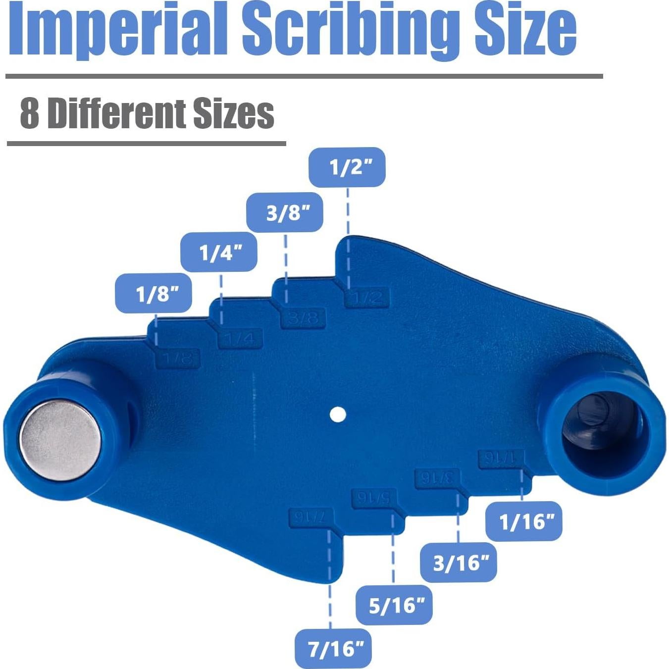 Juego de 2 Scriber Mesee - Herramienta de Marcado para Carpintería