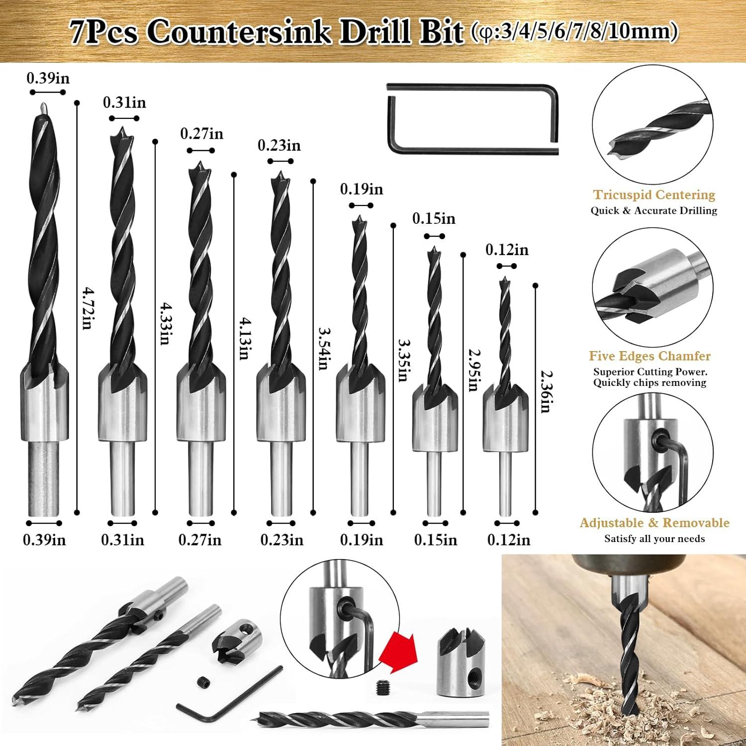 Kit de Herramientas de Carpintería LAMPTOP 47 Pcs