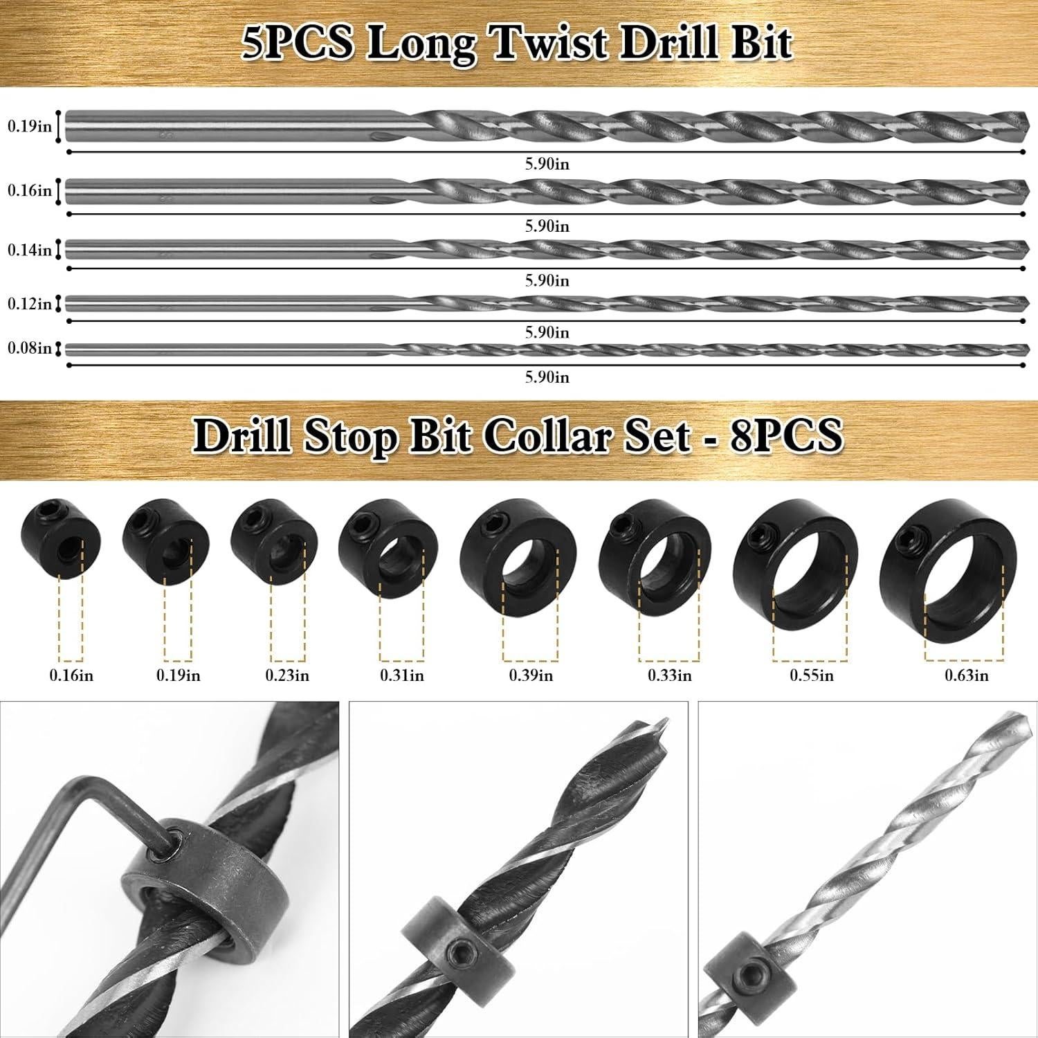 Kit de Herramientas de Carpintería LAMPTOP 47 Pcs