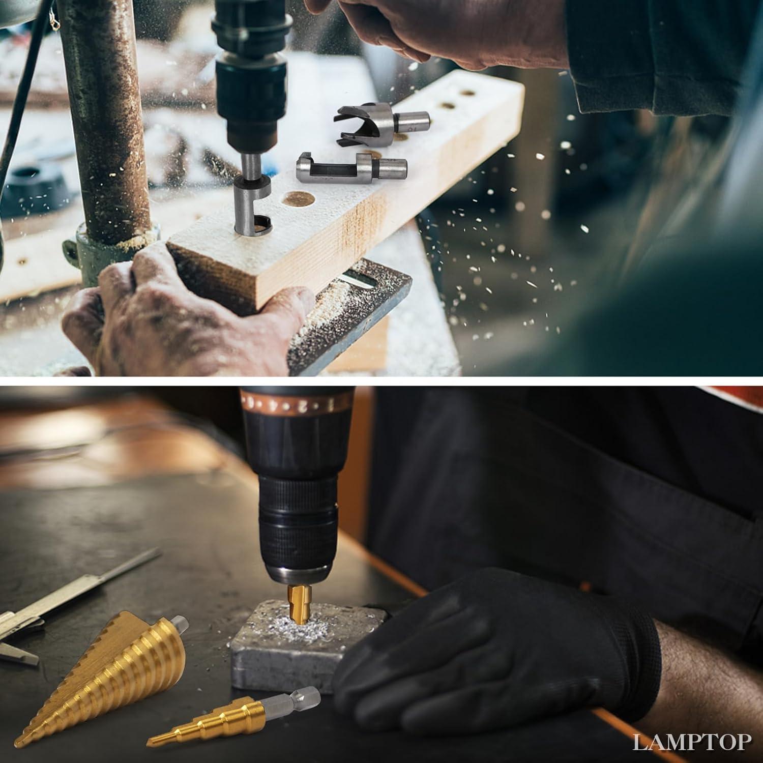 Kit de Herramientas de Carpintería LAMPTOP 47 Pcs