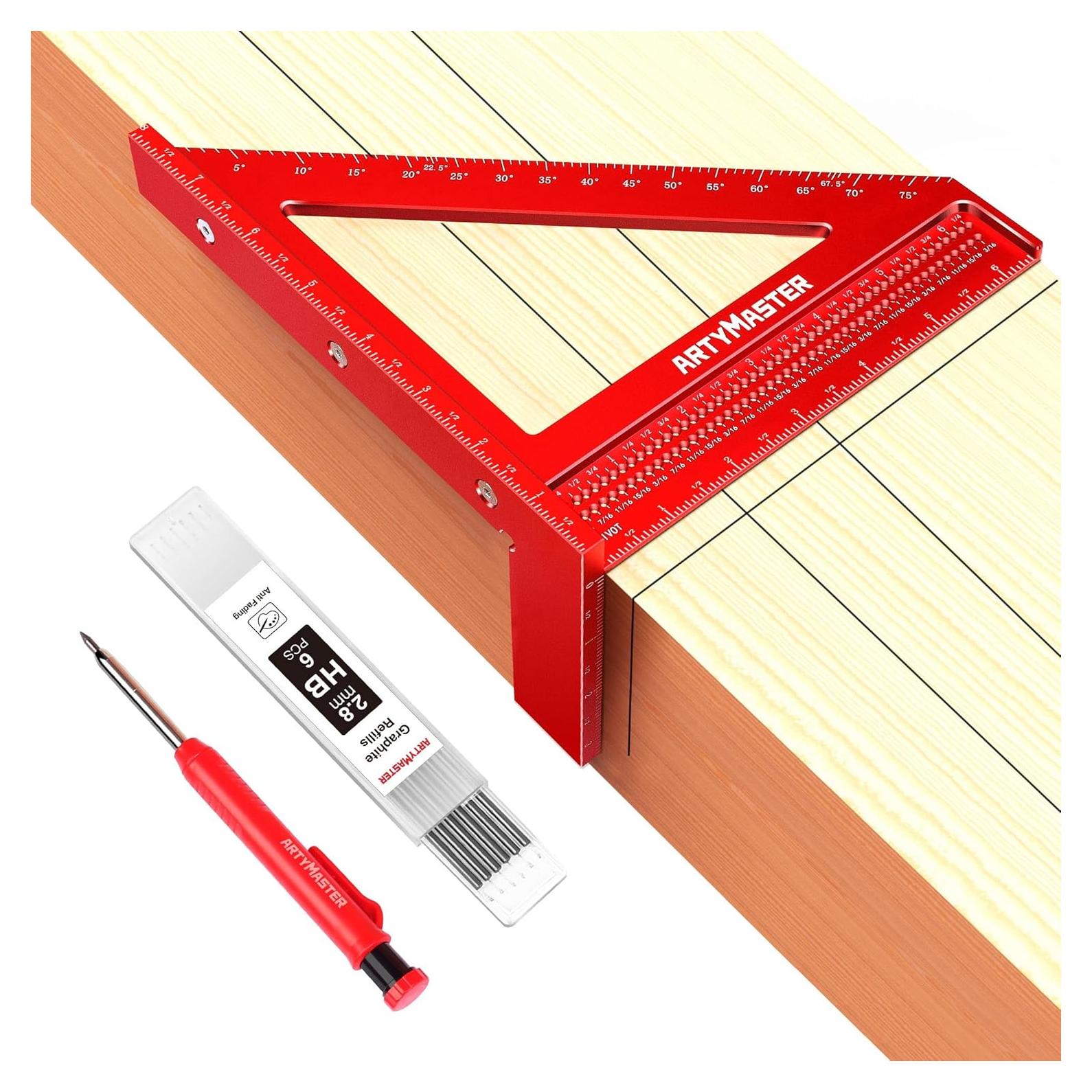 Regla Multi-Angulo 3D ArtyMaster WT103B 20x17cm Precisión