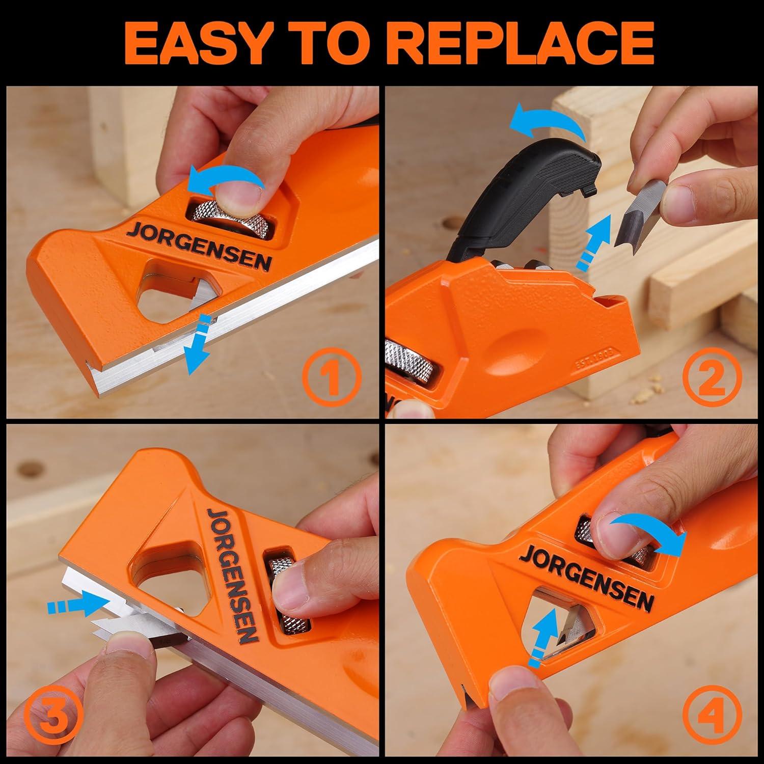 Plano de Chaflán JORGENSEN 4 Cabezas Corte Manual 0,50 kg
