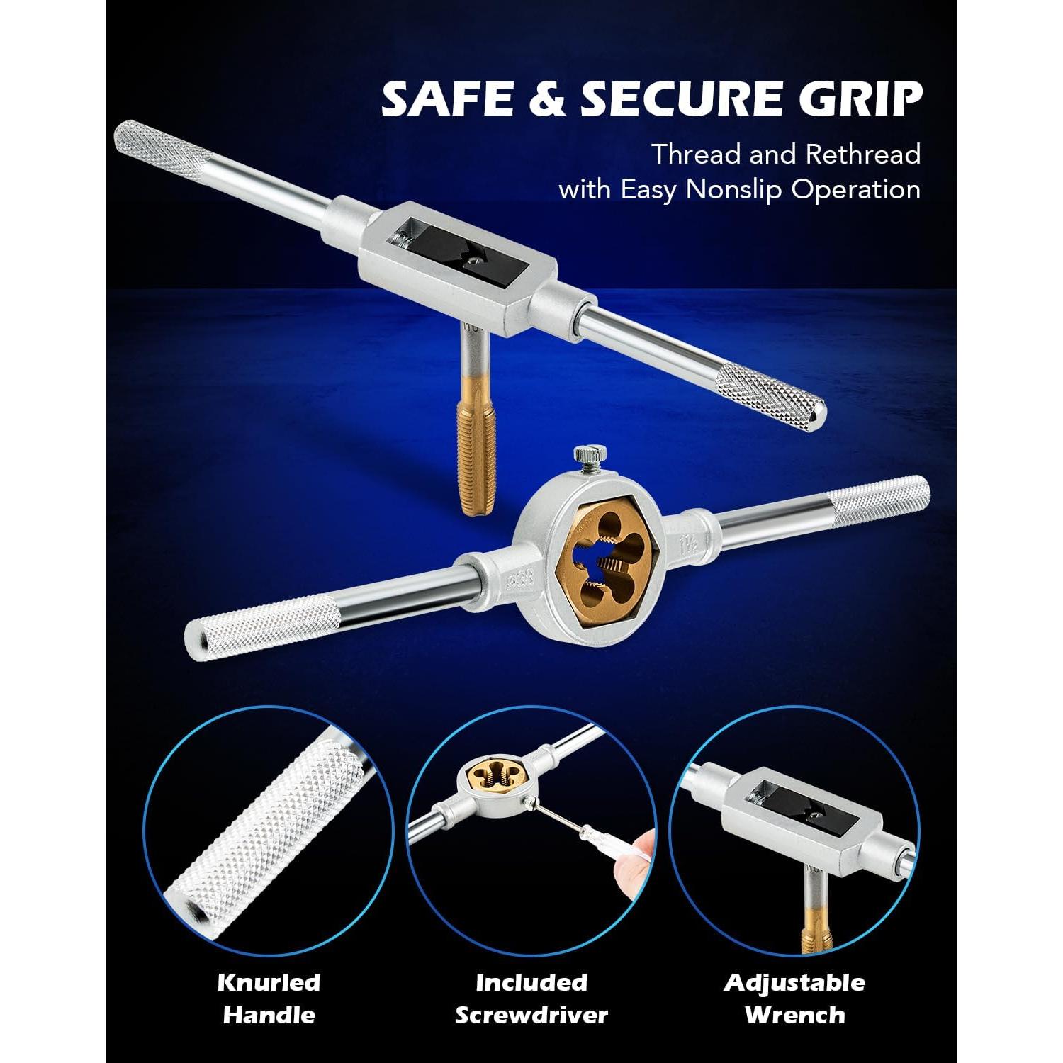 Conjunto de 86 Piezas Machos y Matrizes Orion Motor Tech