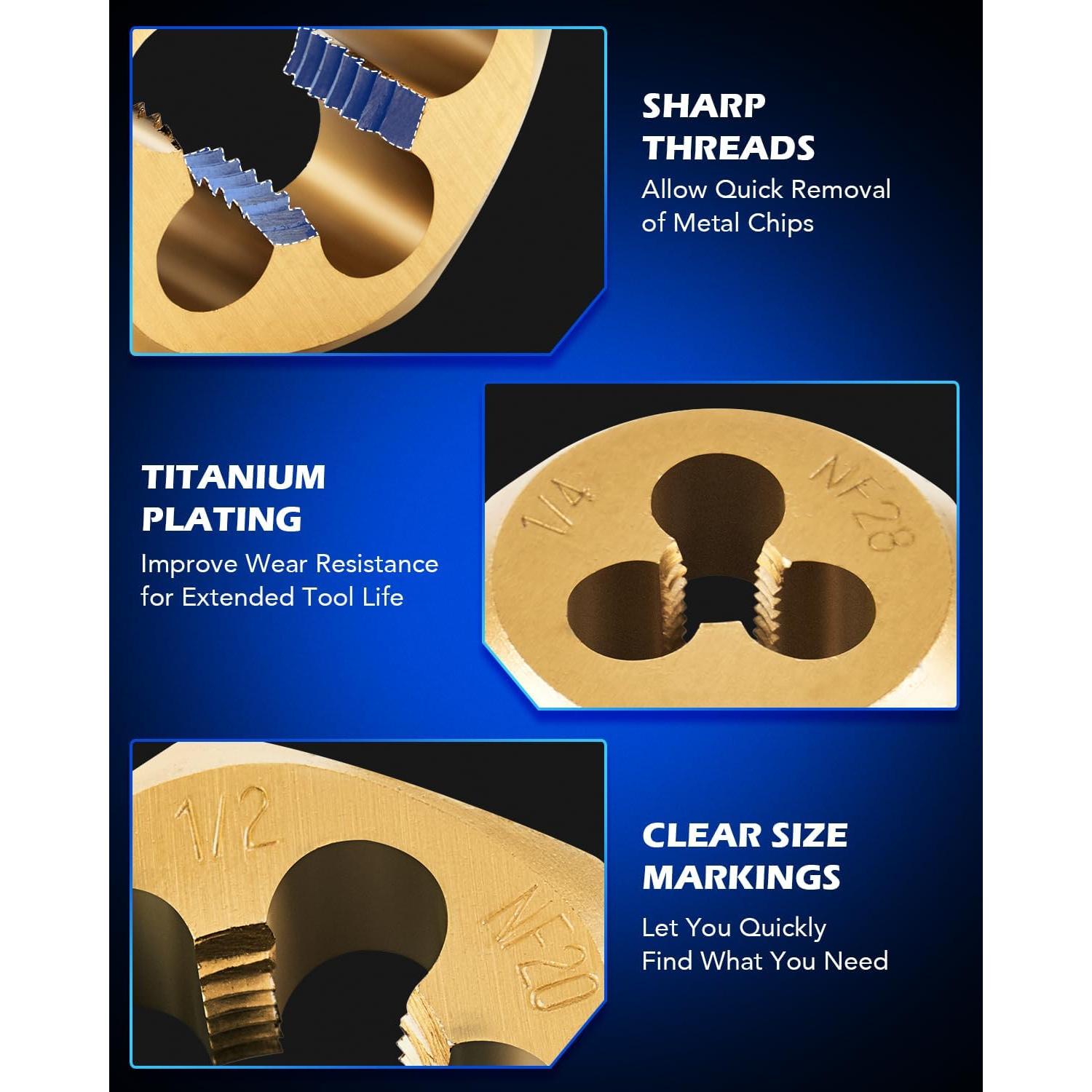 Conjunto de 86 Piezas Machos y Matrizes Orion Motor Tech