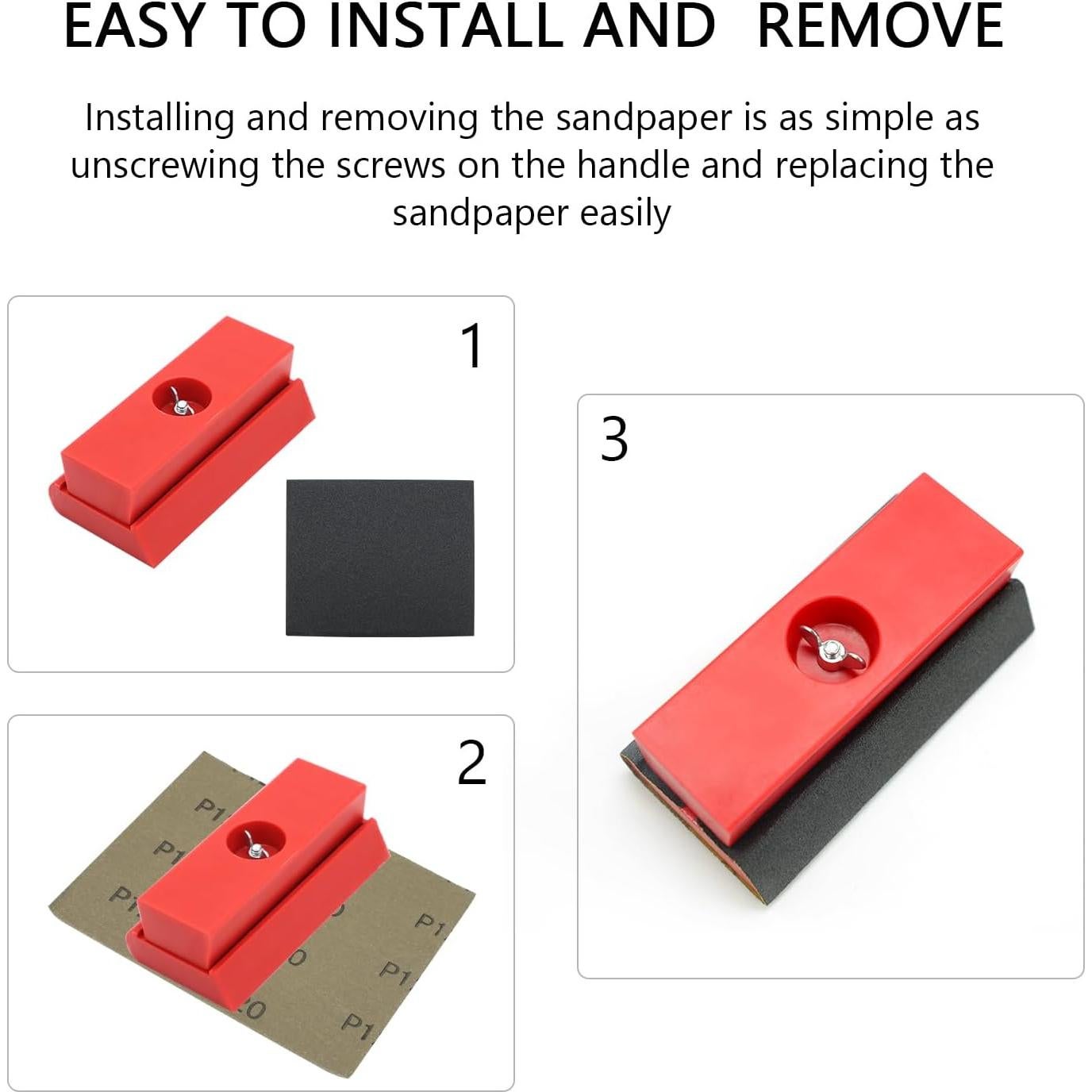 Bloques de Lijado SCOTTCHEN 25pcs Grano 120 a 3000