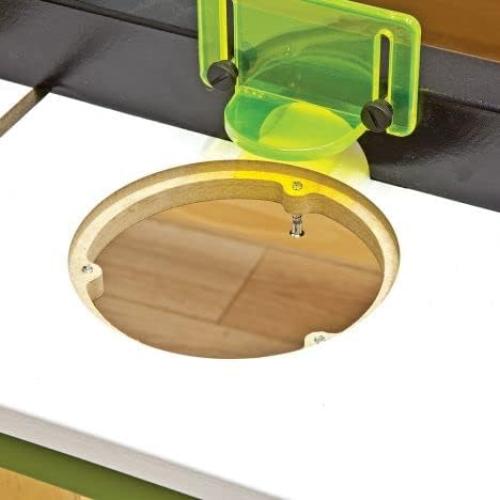 Mesa de Router Rockler Ajustable con Base Acrílica 1/4"