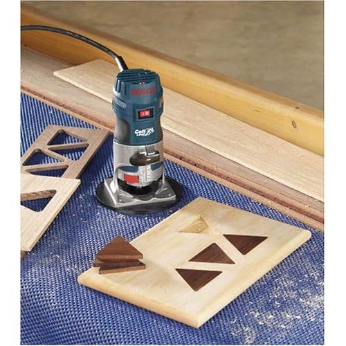 Bosch PR20EVSK-RT 1 HP Colt Variable Speed Electronic Palm Router Kit (Renewed)