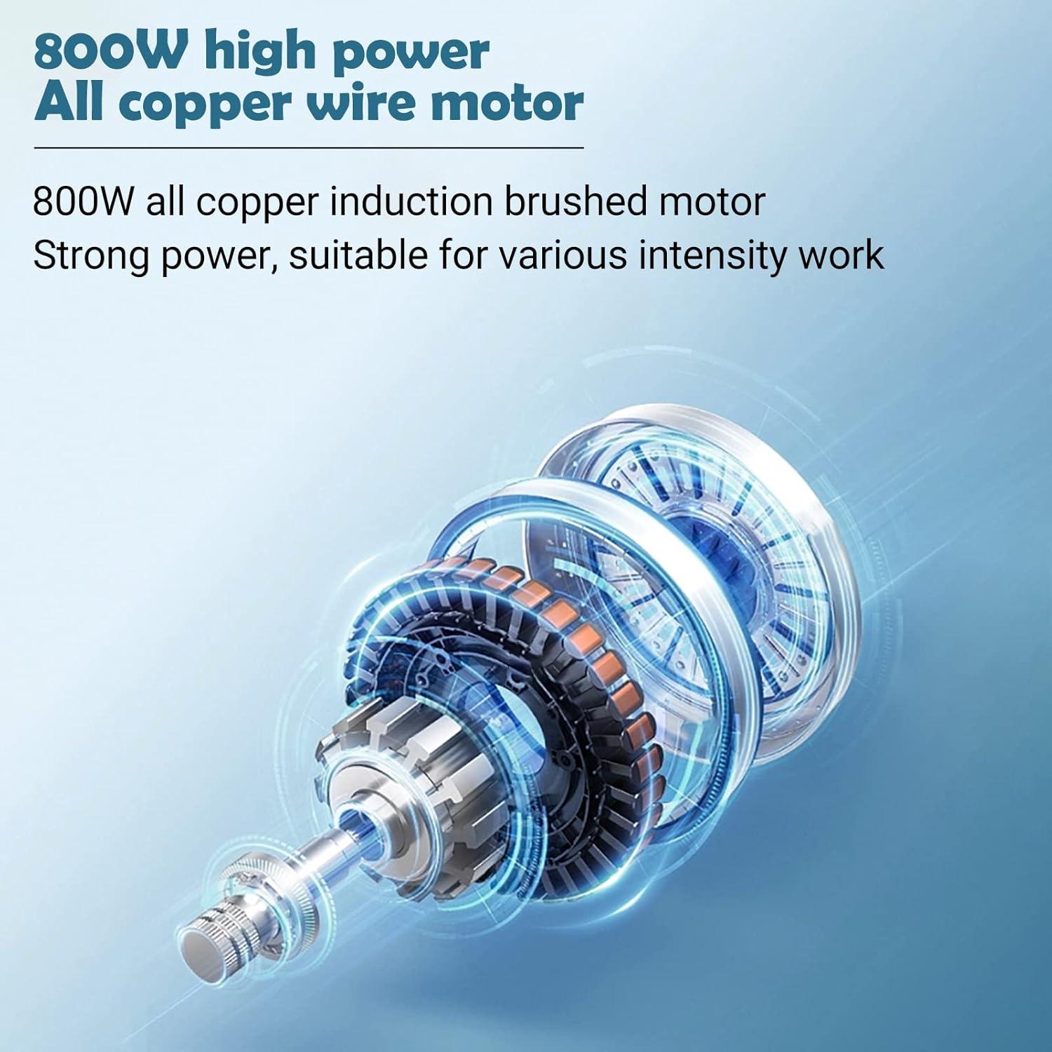 Router Eléctrico MeiMeiDa 800W con 15 Brocas y 6 Velocidades