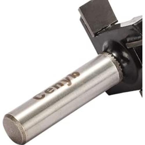 Fresa CNC 4 Alas Cenyb 1/2" Eje 5,08 cm Corte Madera