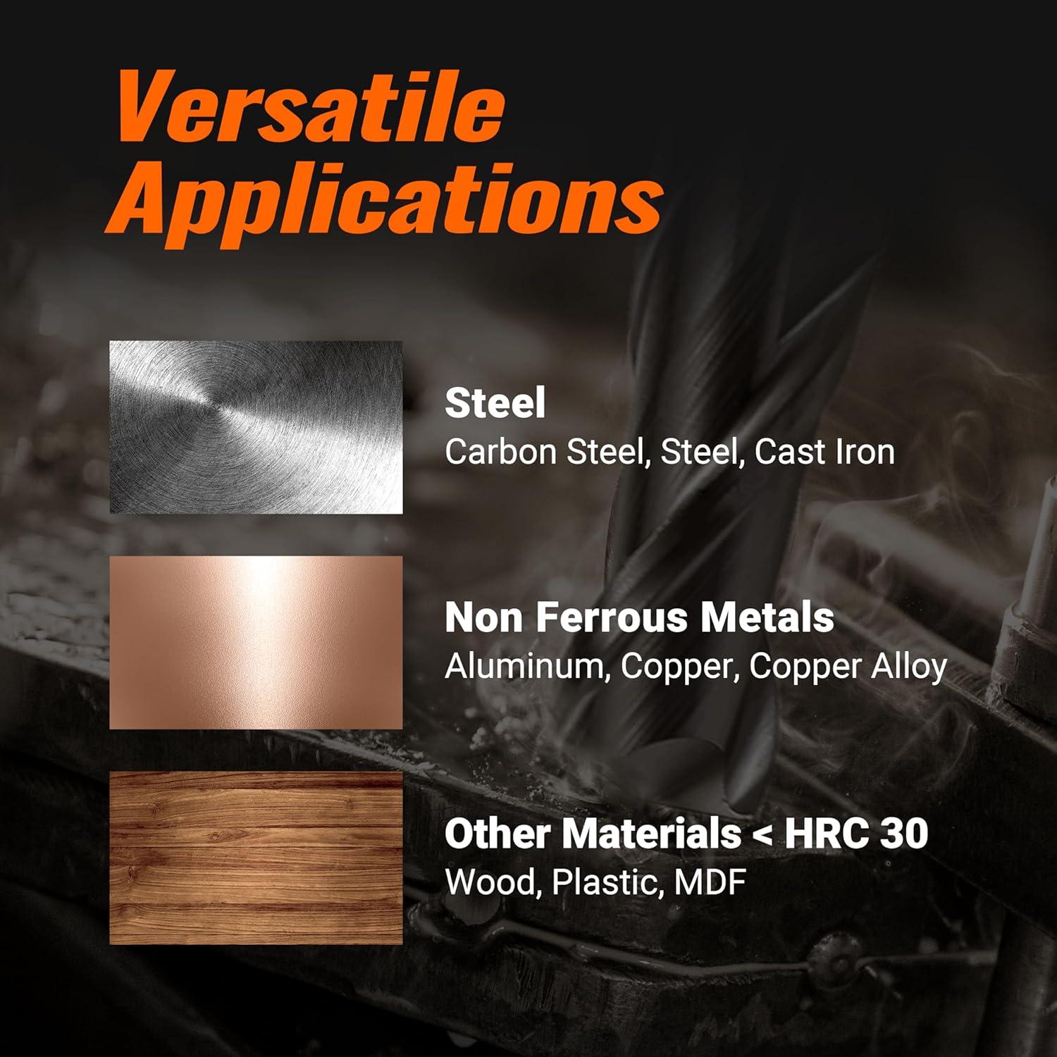 Juego de Brocas de Carburo ACCUCUT I2KES 5 pcs 3.18 mm