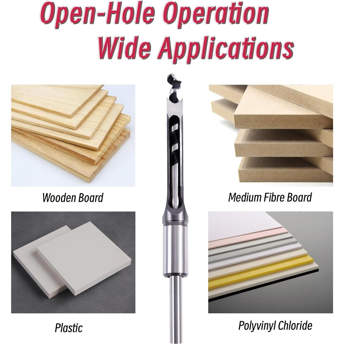 Broca cuadrada 6.4 mm Skweawert para carpintería