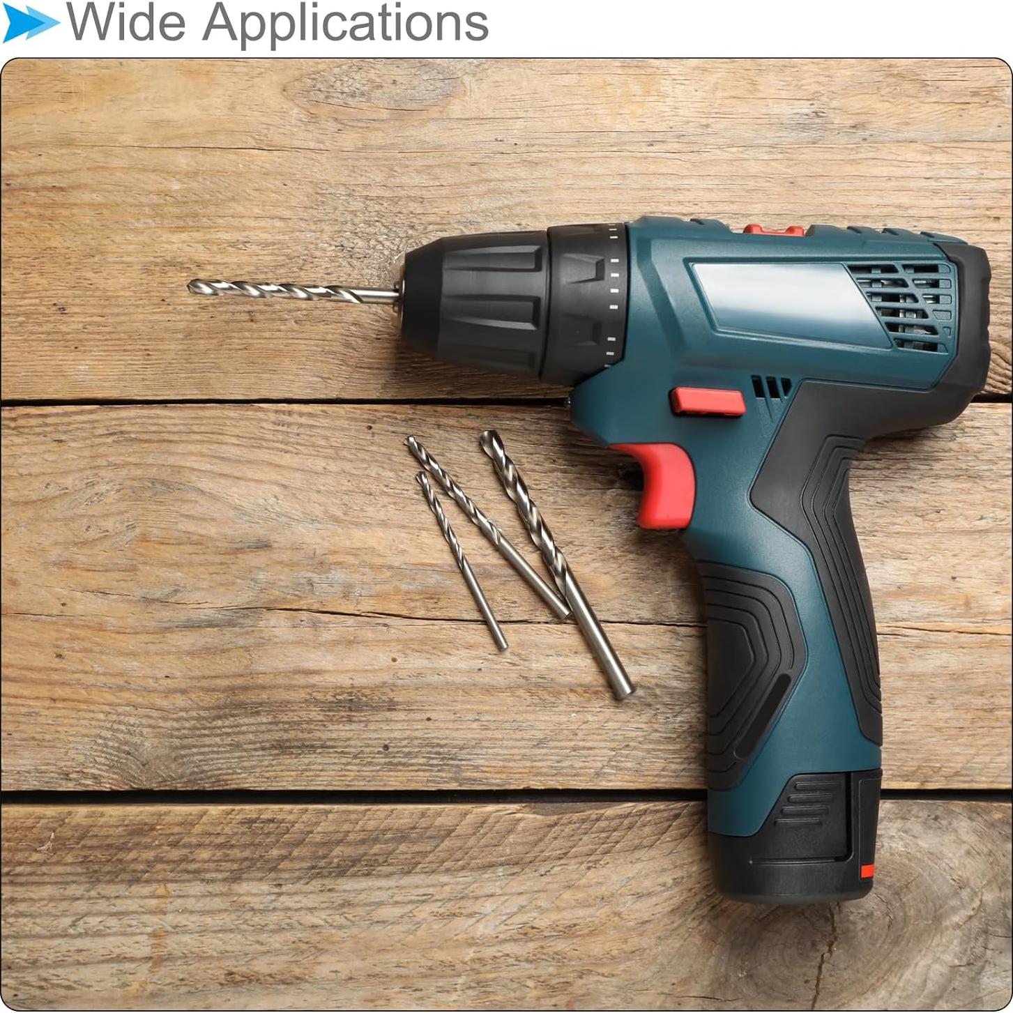 Broca de Twist 10mm CoCud 250mm Acero Alta Velocidad