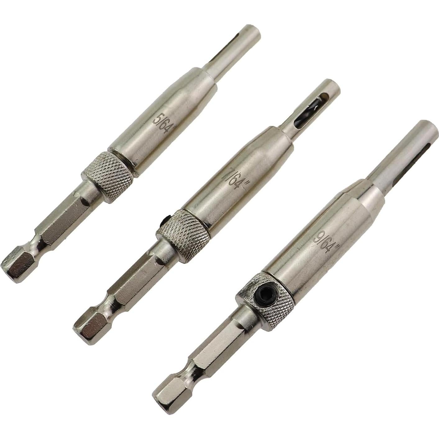 Set 4 Piezas Taladro de Bisagra KKUANG para Madera